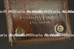 Casque anglais MkI, ceinture en web et cartouchière. British MkI helmet, web belt and ammunition pouch — photo 4