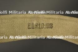 Casque anglais MkI, ceinture en web et cartouchière. British MkI helmet, web belt and ammunition pouch — miniature 7