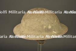 Casque anglais MkI, ceinture en web et cartouchière. British MkI helmet, web belt and ammunition pouch — miniature 8