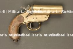 Lance fusée Webley et Scott dans son étui. Webley & Scott flare pistol in its holster — photo 8