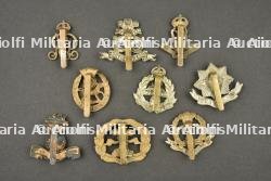 Lot de 9 insignes anglais d'infanterie. Lot of 9 British infantry badges — photo 2