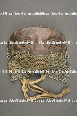 Masque pare éclats loup de tankiste anglais et français. British and French splinter masks for tank crews