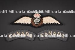Insignes RCAF. RCAF insignias.