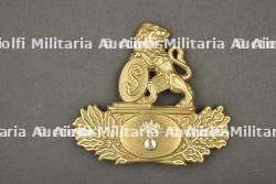 Plaque de shako du regiment de grenadiers. Grenadier regiment shako plate.