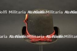 Chapeau d’infanterie de la Garde civique, modele 1881. Civic Guard infantry hat, model 1881.