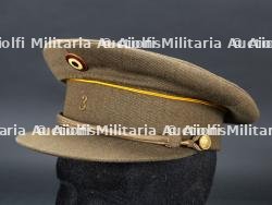 Kepi d’officier du 3e regiment de Chasseurs a pied. Officer’s kepi of the 3rd Chasseurs a Pied Regiment.