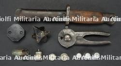 Lot de materiel de resistant. Collection of Resistance equipment.