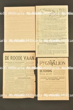 Presse clandestine flamande, Vlaamse verzetskranten. Flemish underground newspapers, Vlaamse verzetskranten.