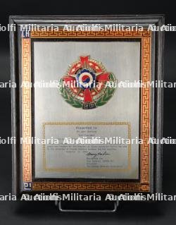 Medaille d honneur des veterans de la guerre de Coree. Korean War veterans  medal of honour.