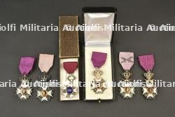 Ordres de Leopold et de la Couronne. Orders of Leopold and of the Crown.