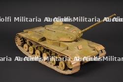 Maquette d'instruction de char KV 85 russe. Russian KV-85 tank instructional model — miniature 1