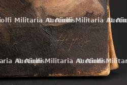 Toile représentant un officier US. Painting depicting a US officer — miniature 2