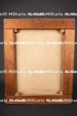 Toile représentant un officier US. Painting depicting a US officer — miniature 3