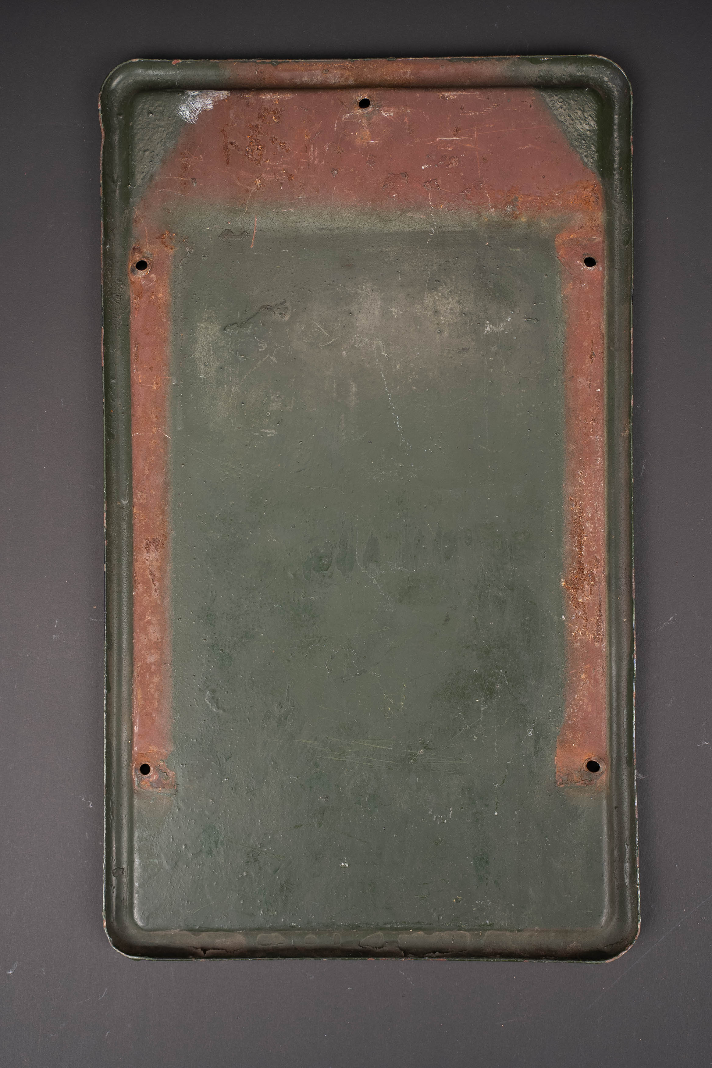 Plaque d'immatriculation civile. Civil registration plate. — photo 2