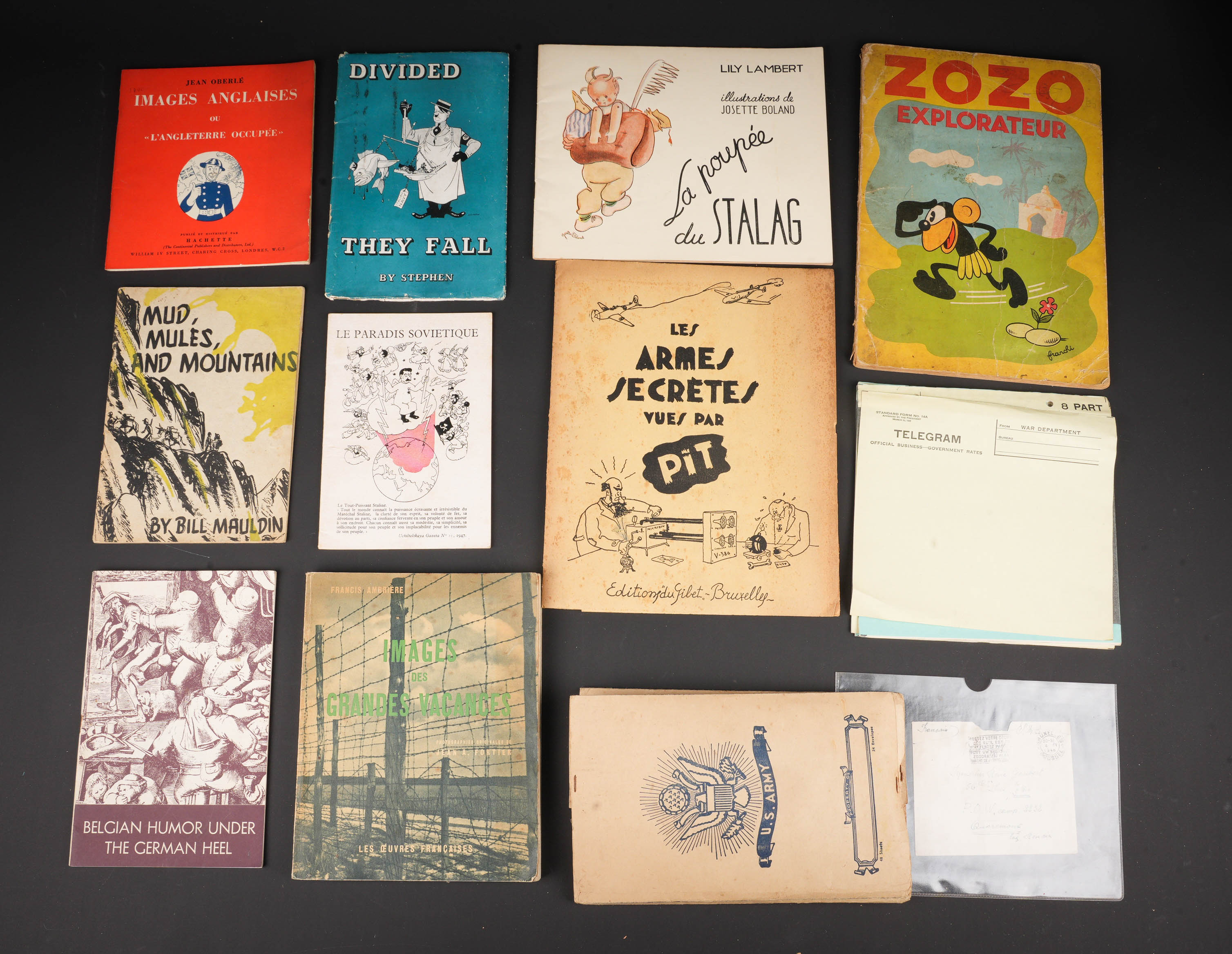 Documents et ouvrages alliés. Allied documents and publications. — photo 4