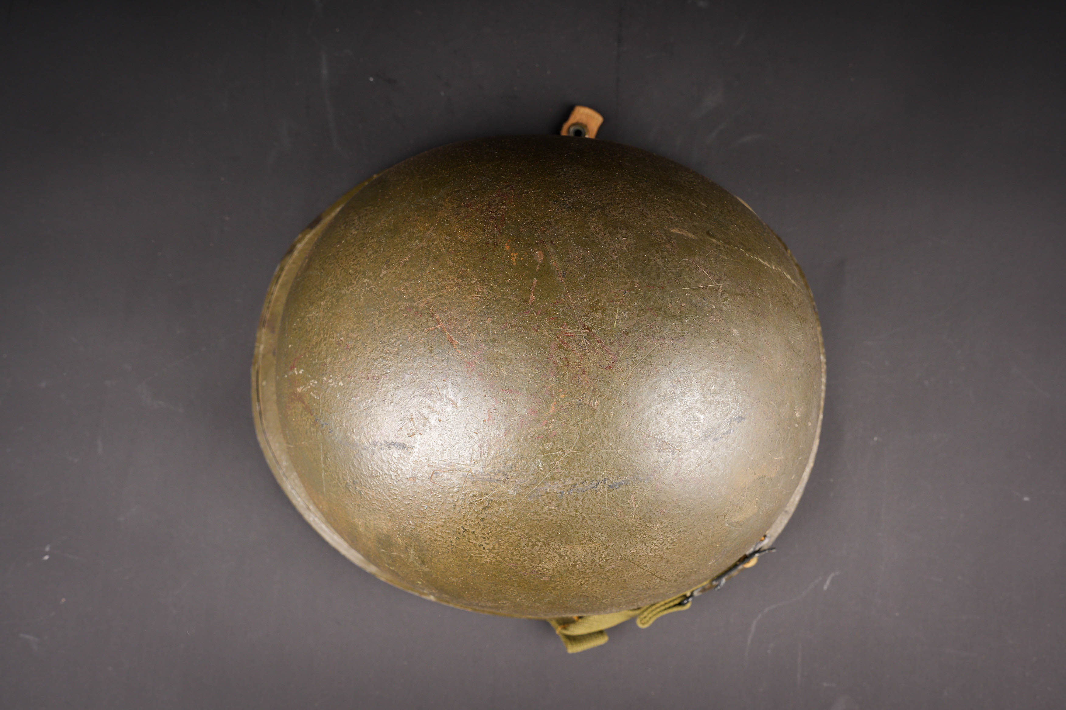 Casque de parachutiste US légion étrangère. U.S. paratrooper helmet used by the Foreign Legion. — photo 10