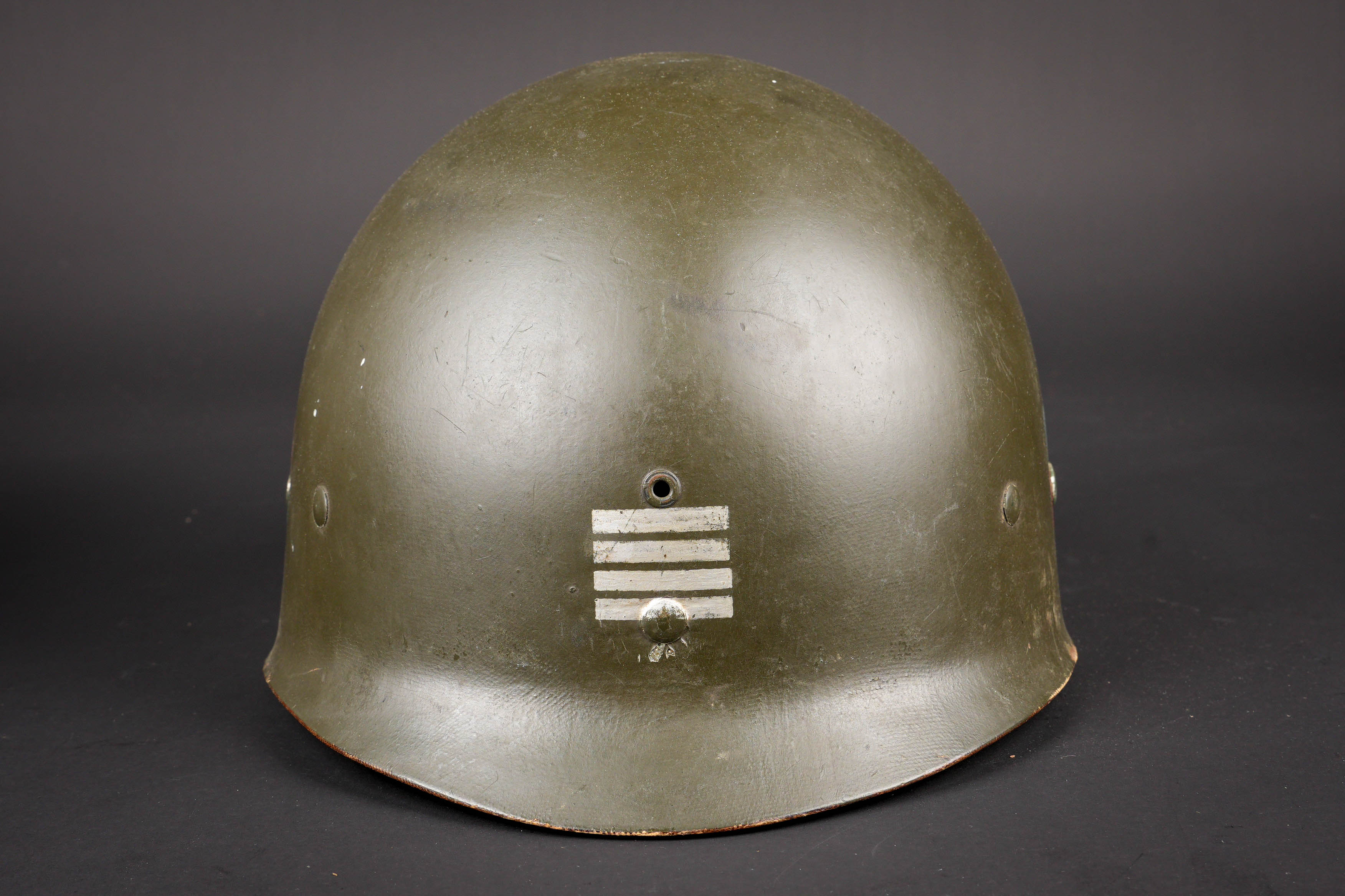 Casque de parachutiste US légion étrangère. U.S. paratrooper helmet used by the Foreign Legion. — photo 20