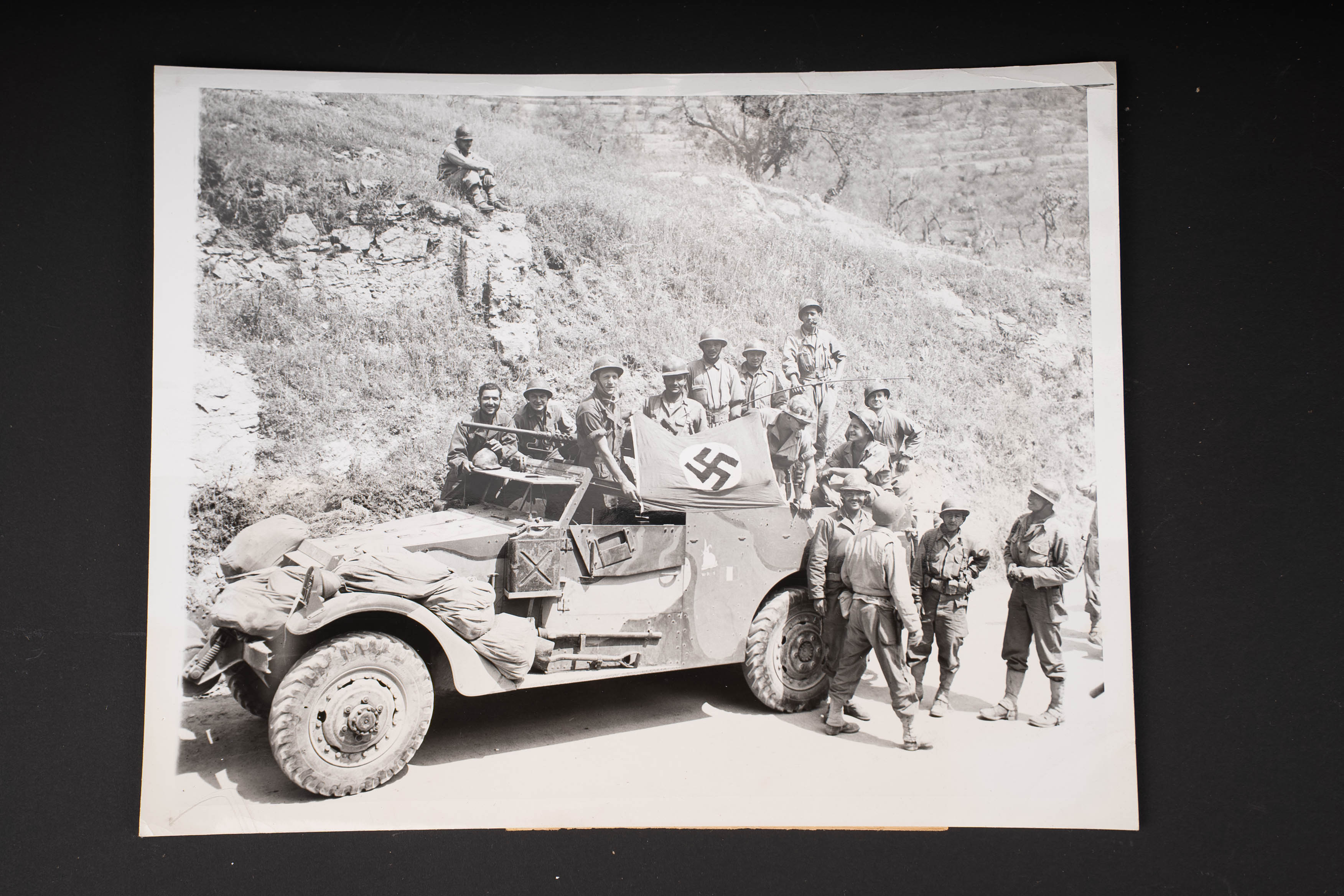 Photo de presse 1ère armée française. French First Army in Italy press photograph. — photo 1