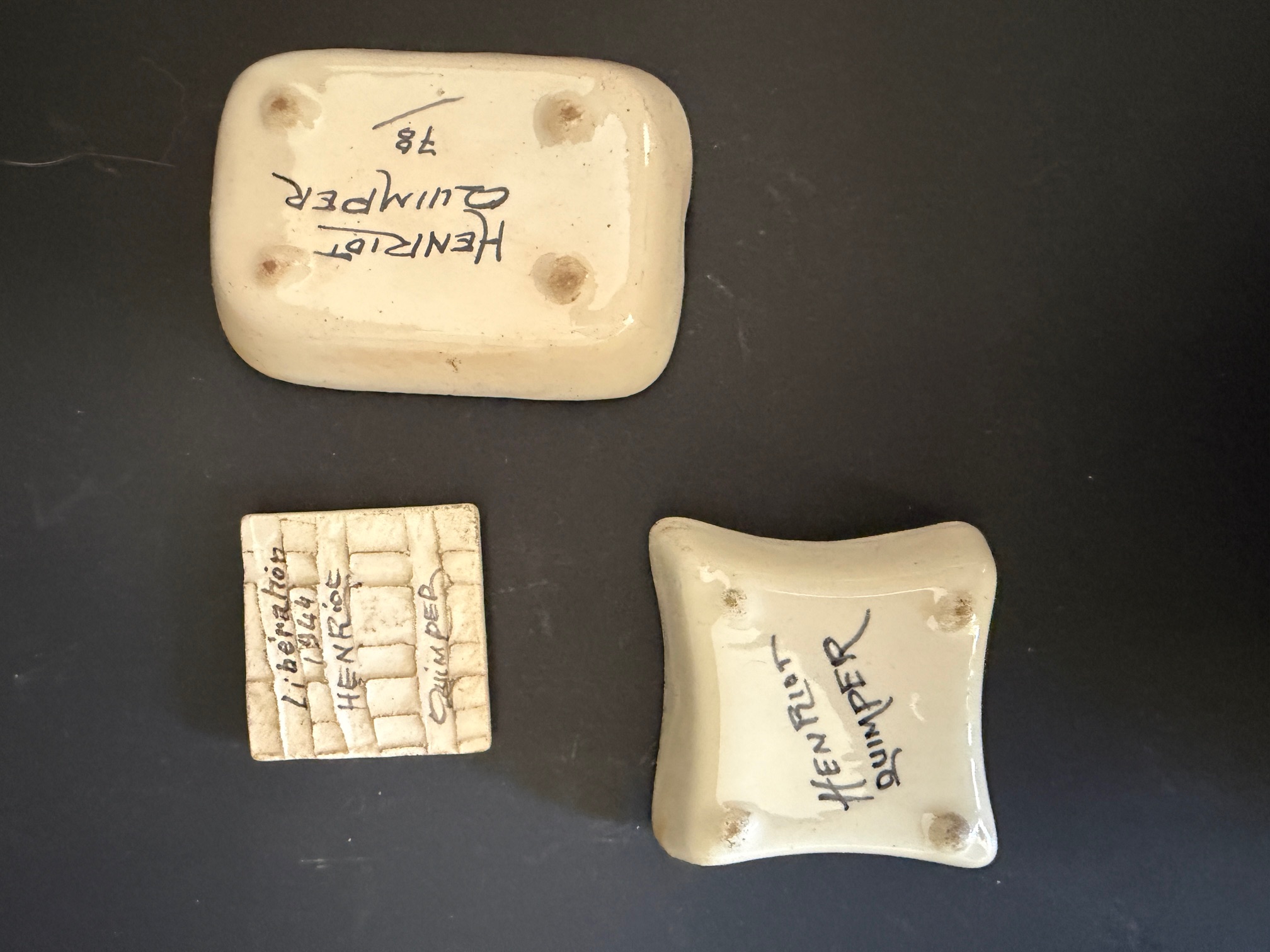 Cendriers libérations. Liberation ashtrays. — photo 2