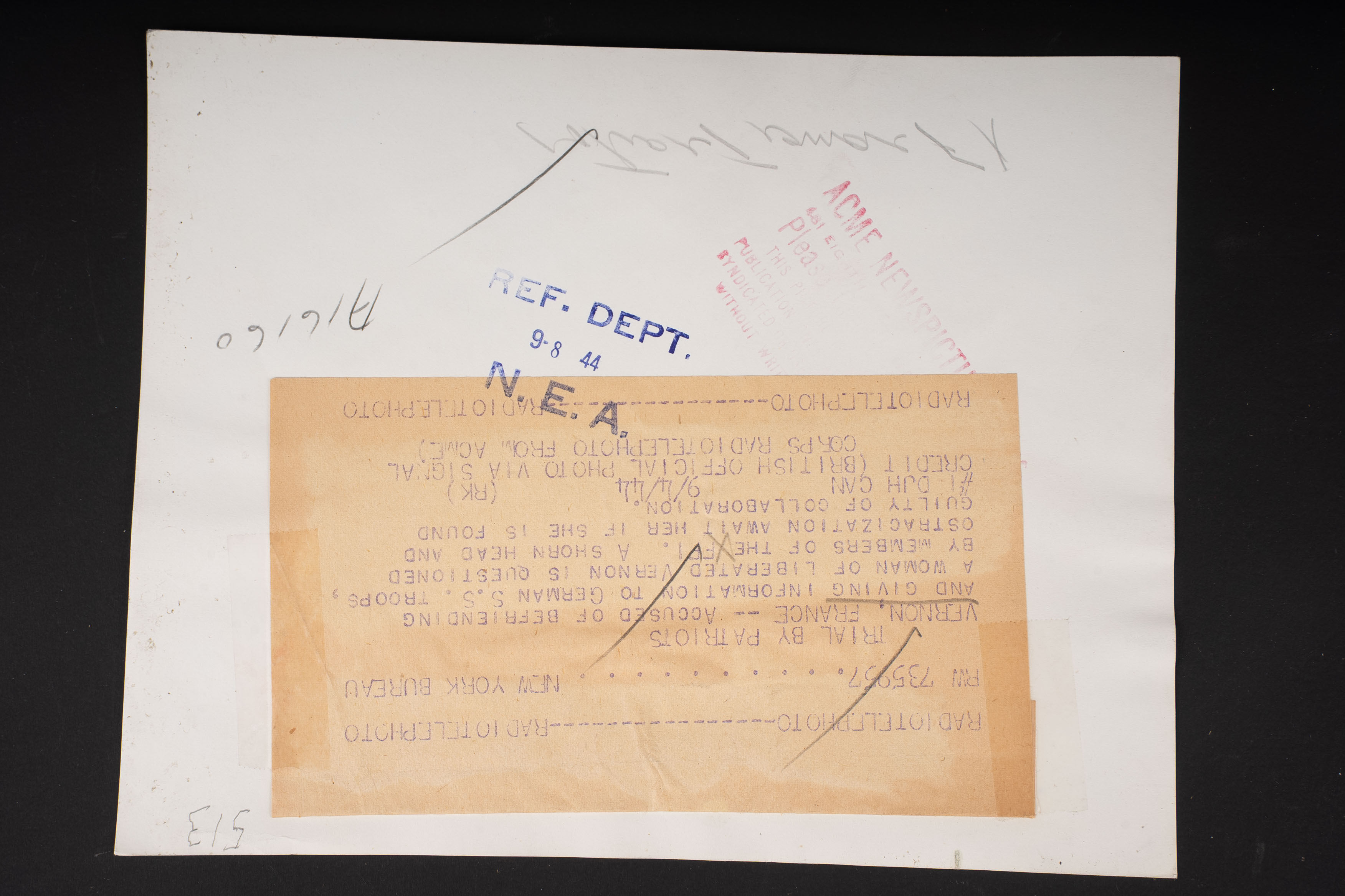 Photo de presse US. US press photograph. — photo 2