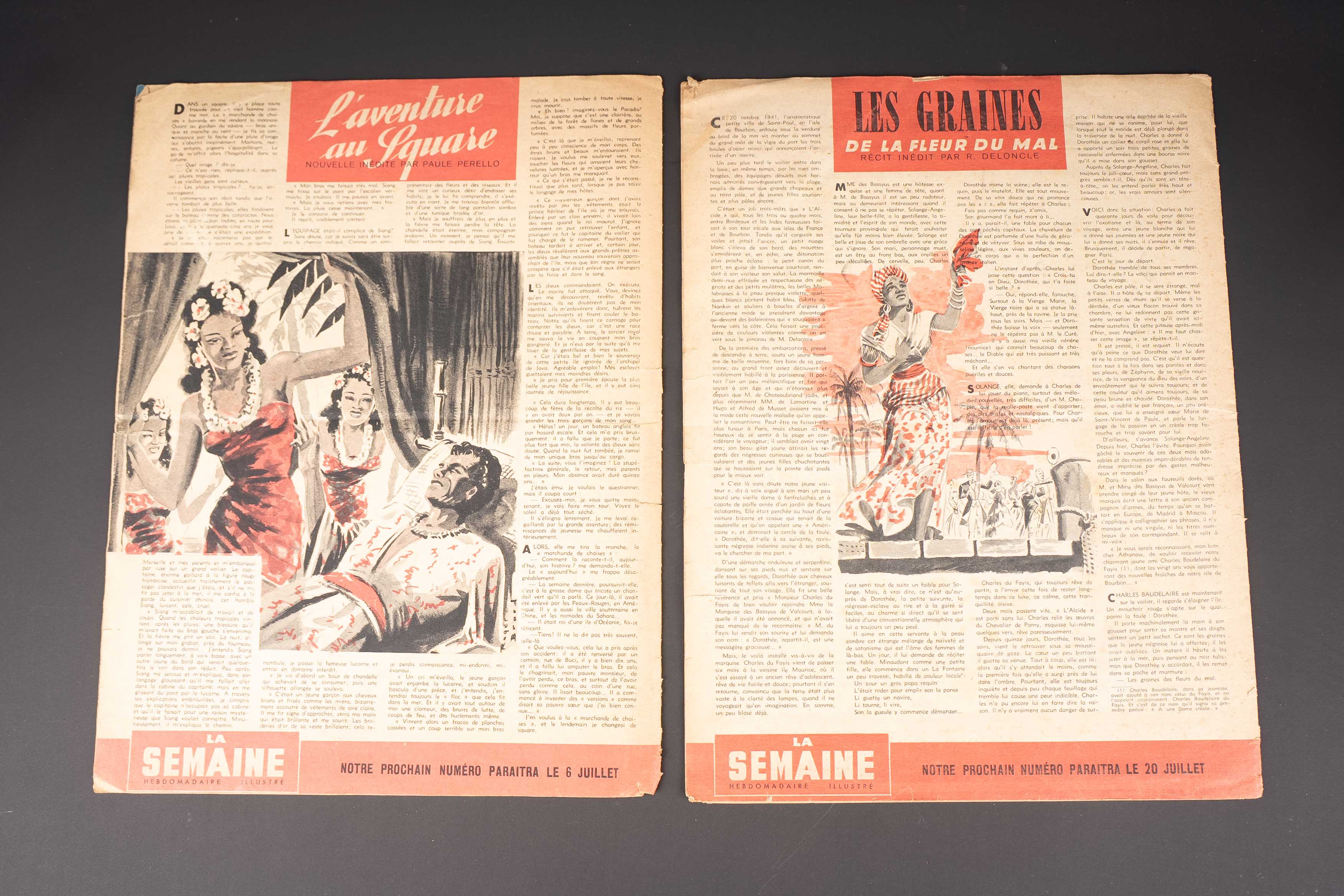 Journal La Semaine. La Semaine magazine. — photo 2