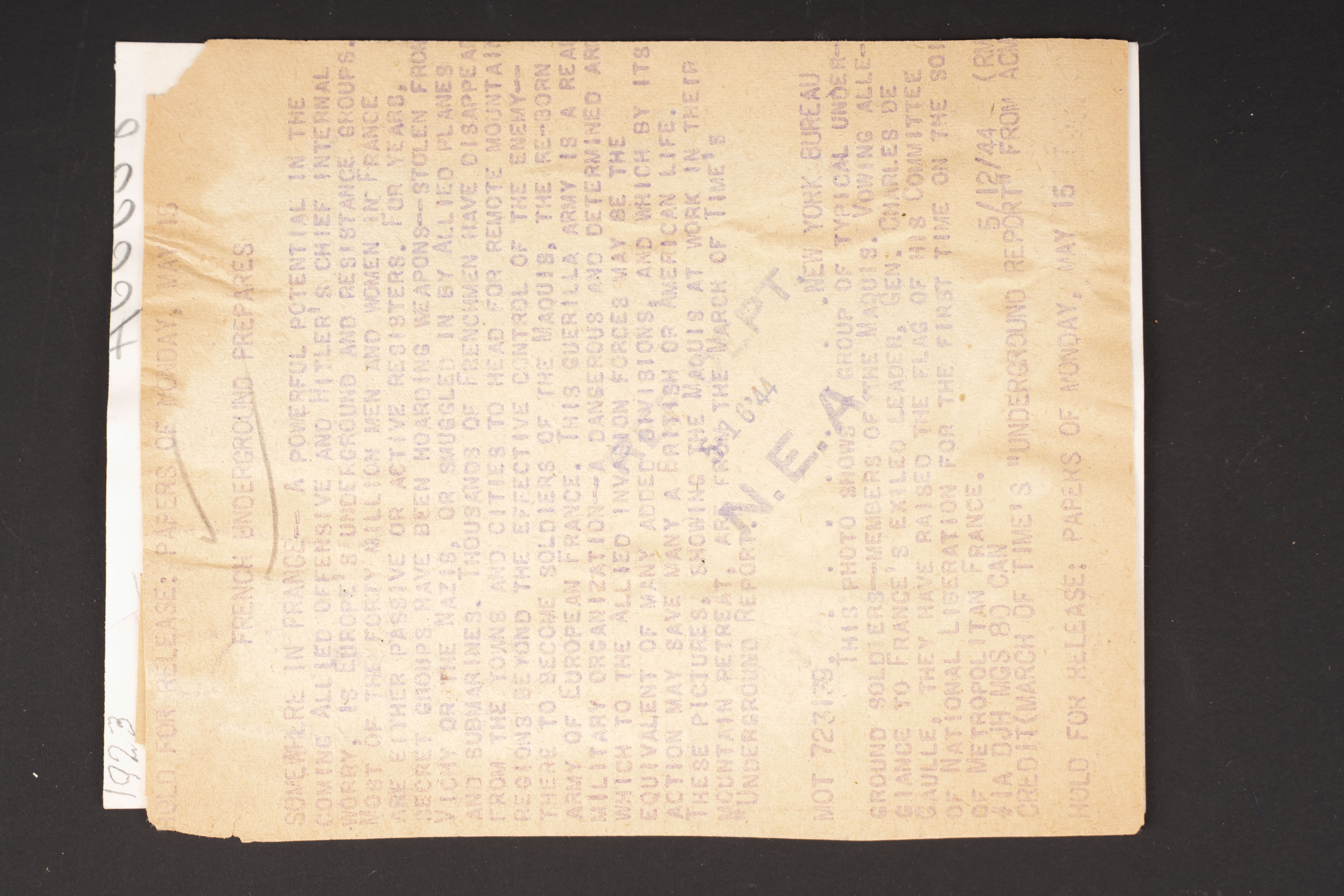 Photo de presse FFI. FFI press photograph. — photo 2