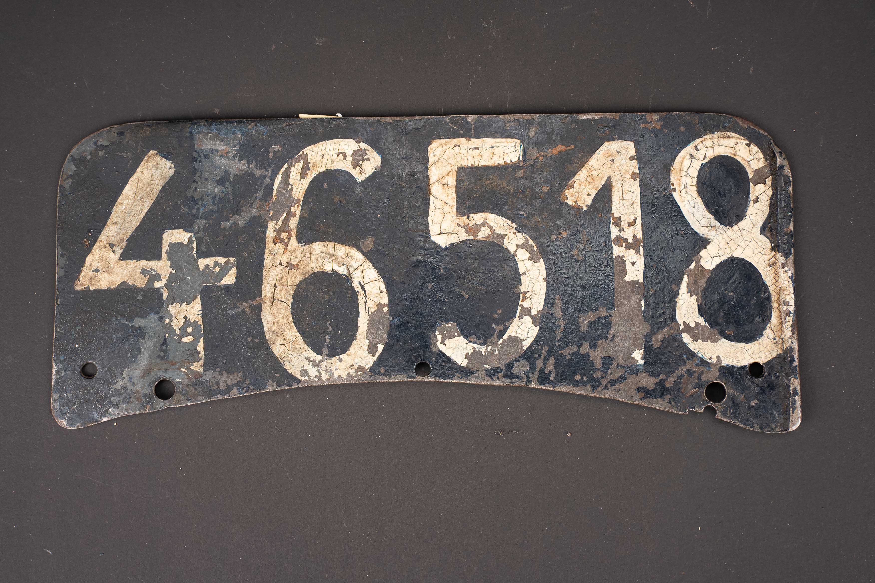 Plaque d'immatriculation. Registration plate. — photo 2