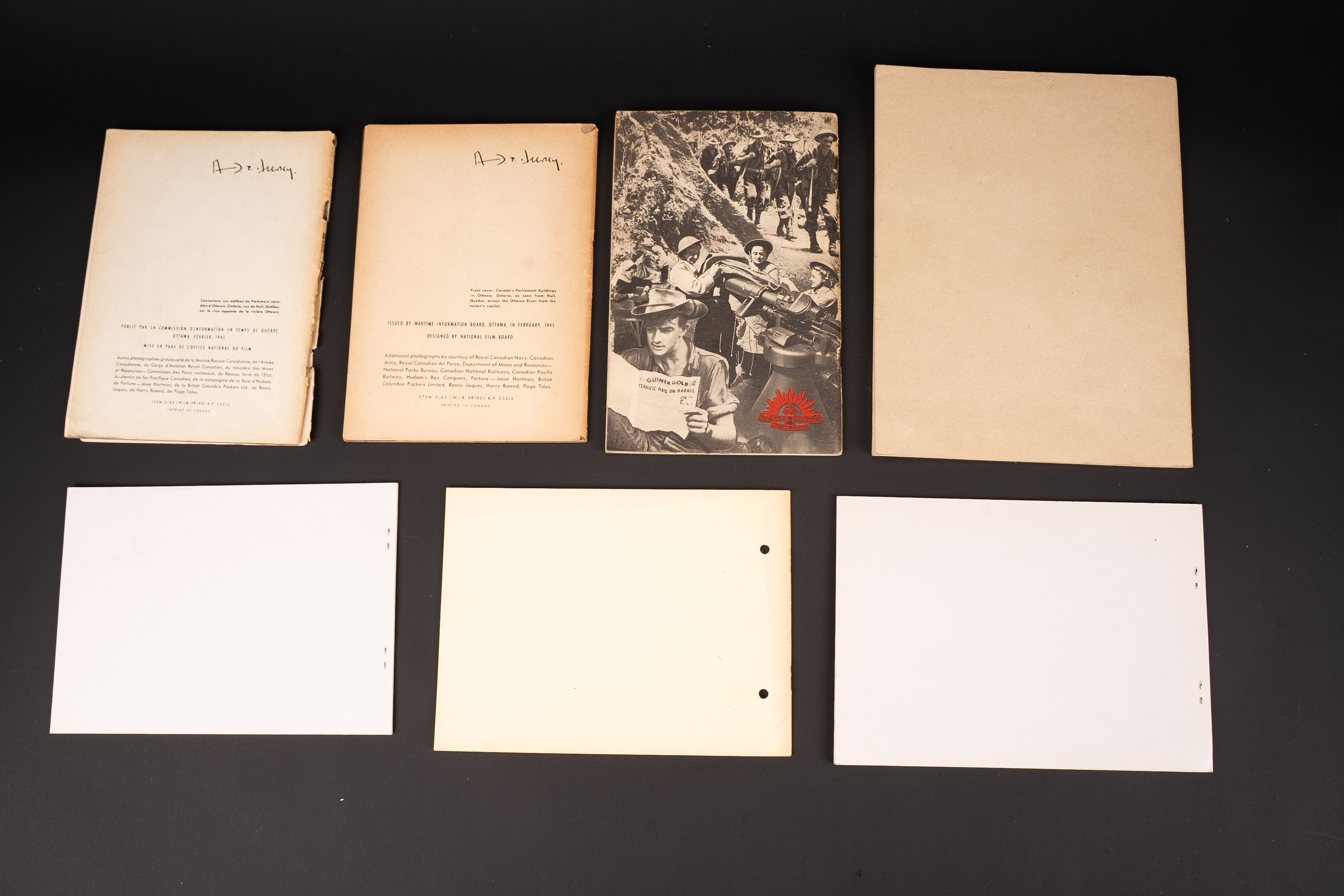 Livrets technique britannique et US. British and U.S. technical manuals. — photo 3