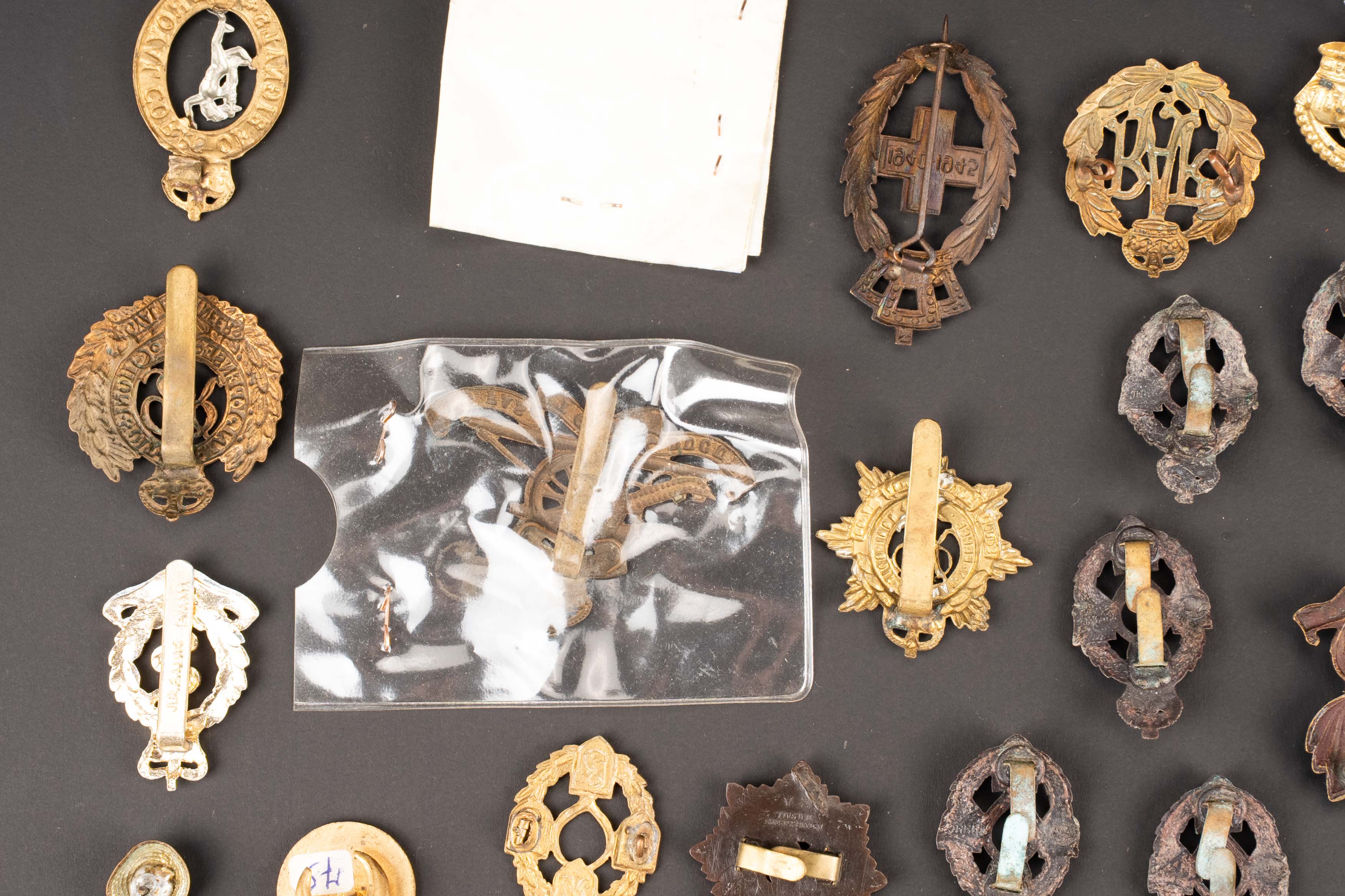 Cap badge britannique. British cap badge. — photo 14