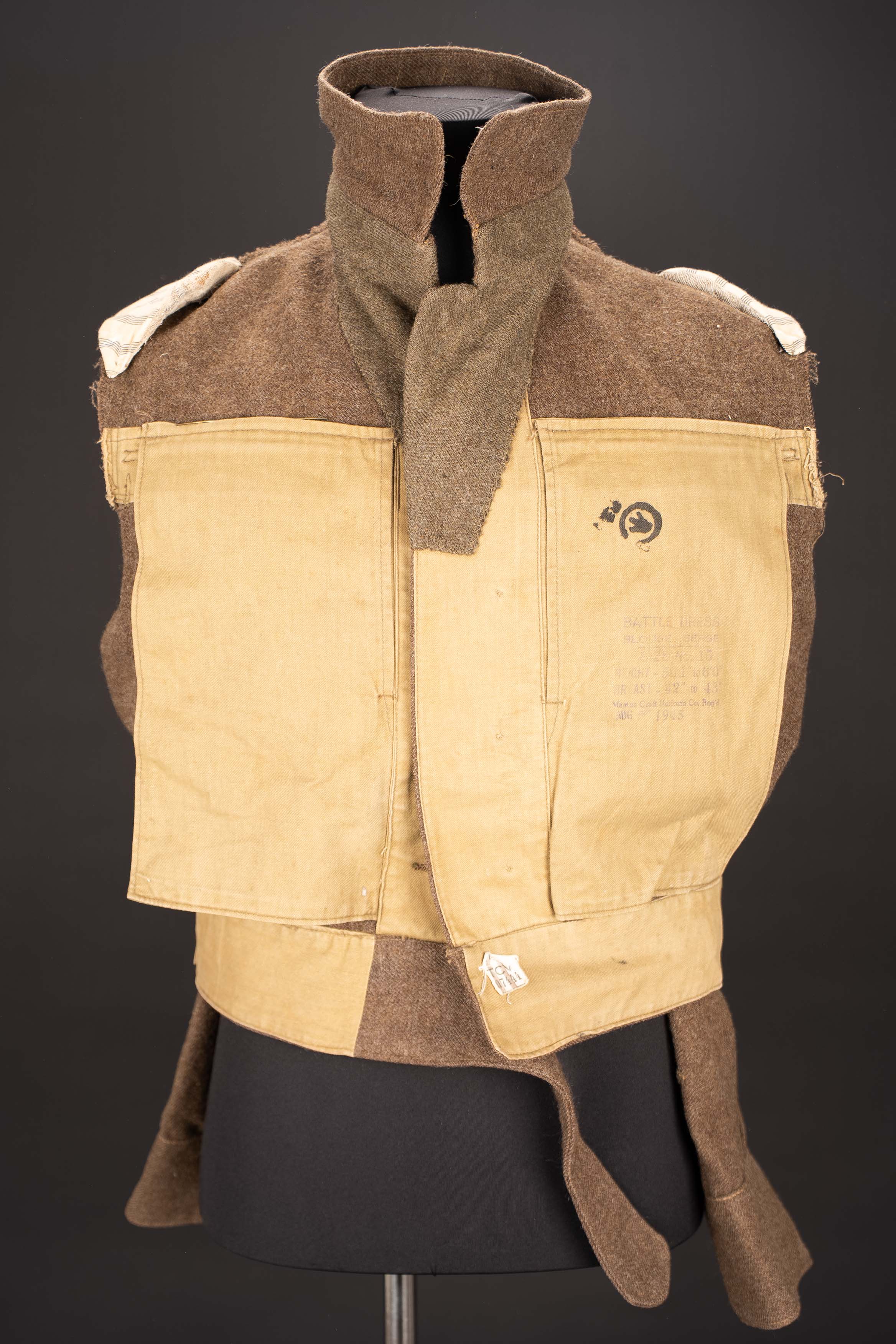 Battle Dress Brigade Piron belge. Belgian Brigade Piron battledress. — photo 10