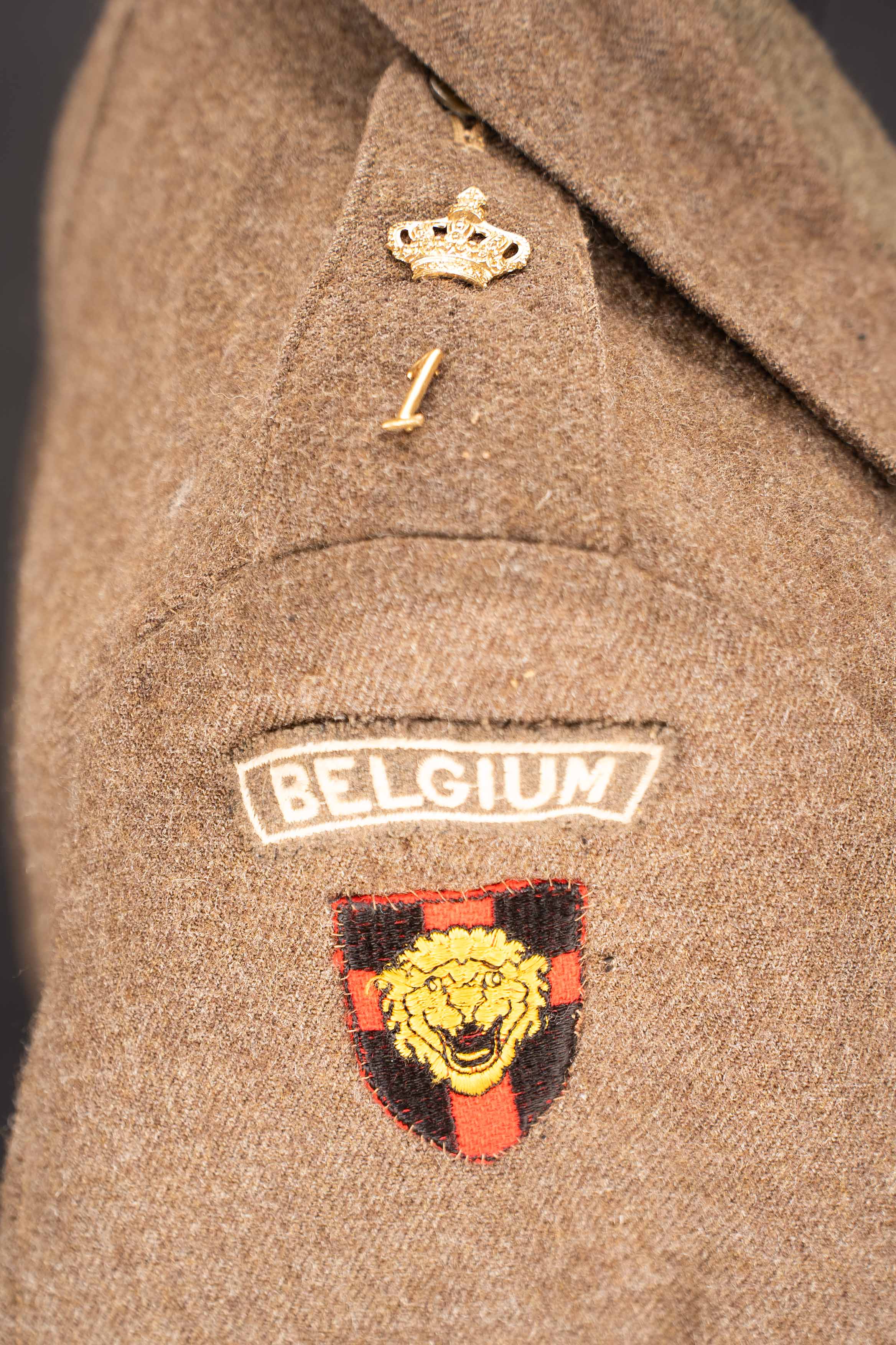 Battle Dress Brigade Piron belge. Belgian Brigade Piron battledress. — photo 8