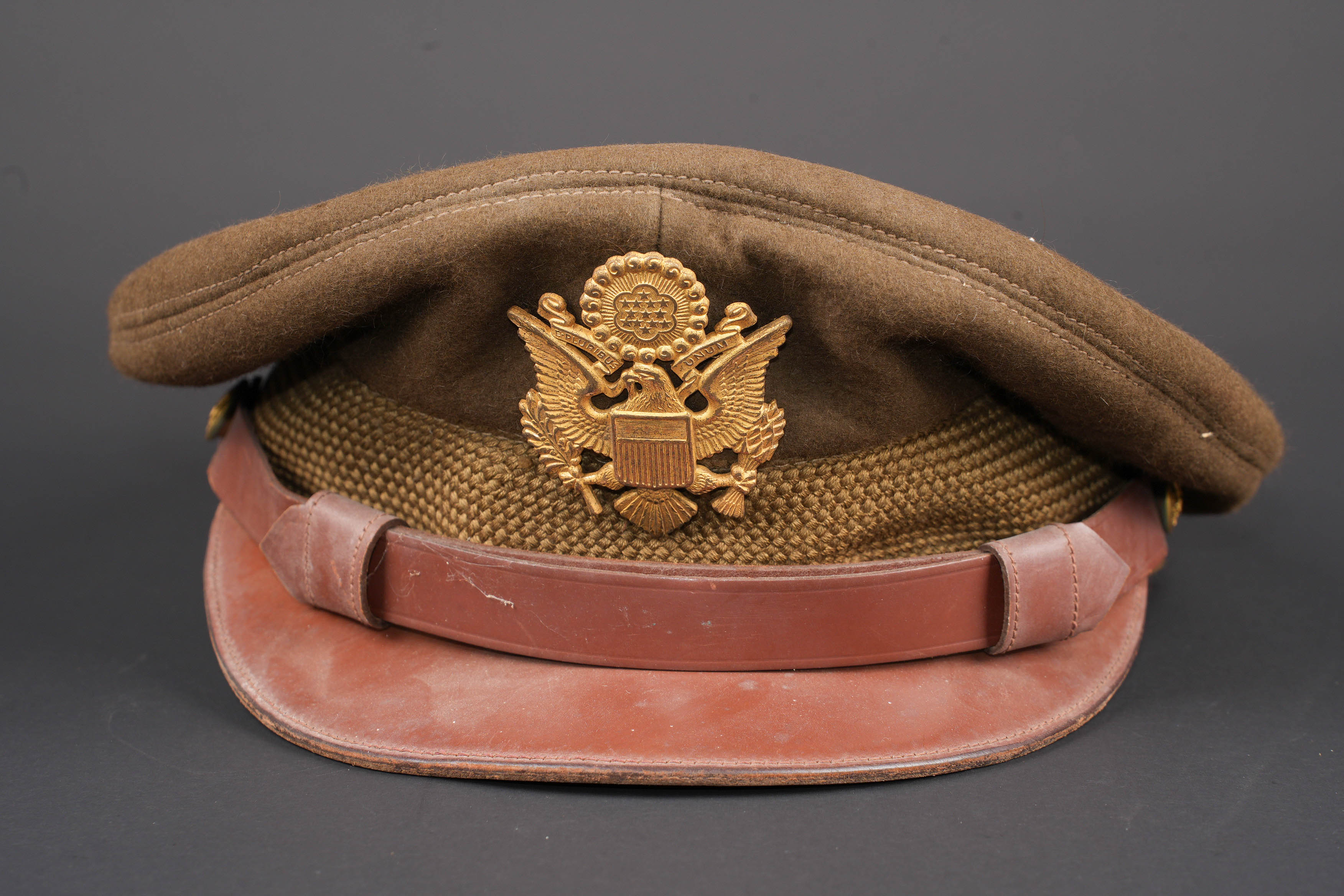 Casquette d'officier US. US Officer's cap. — photo 2