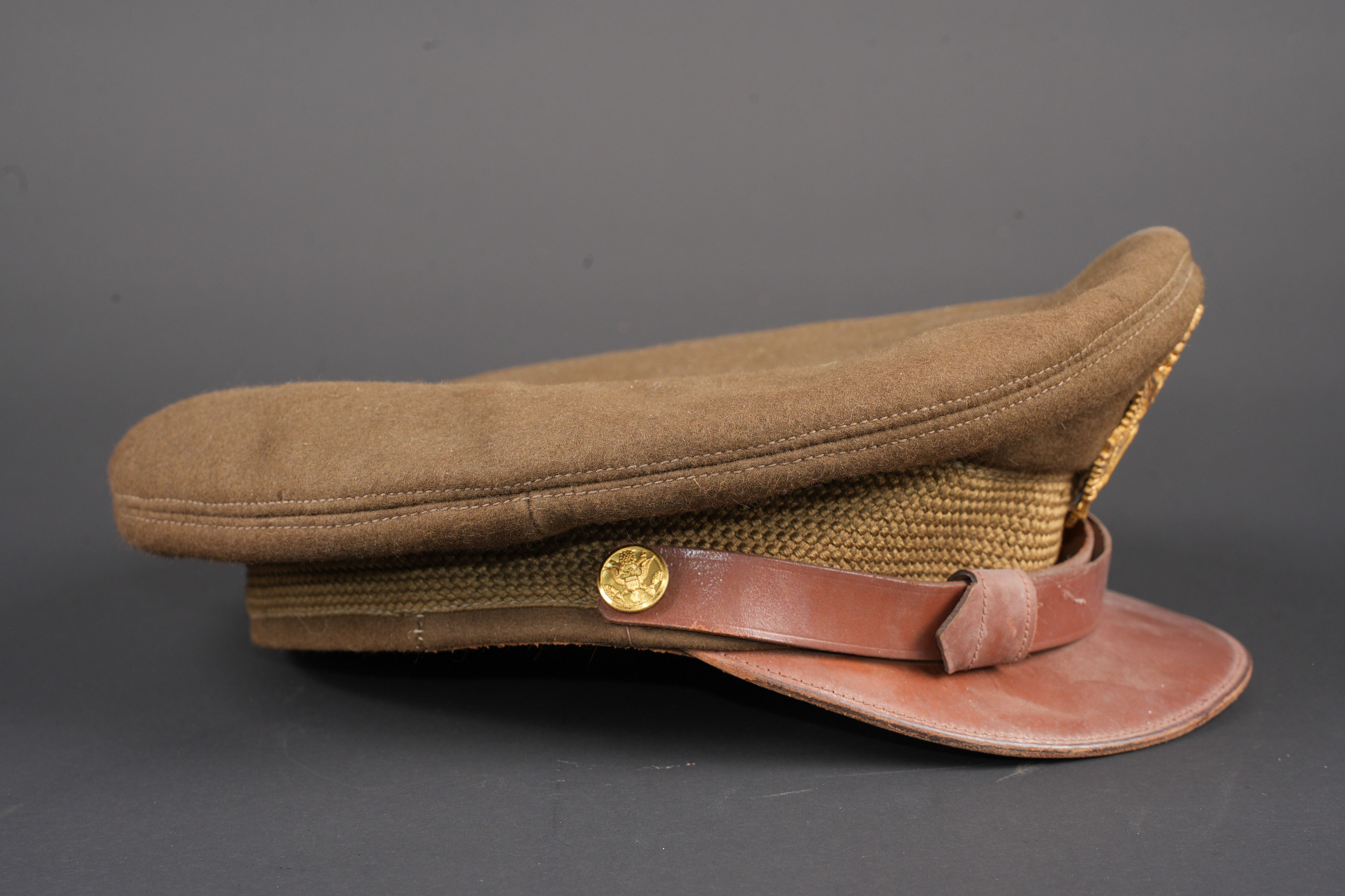Casquette d'officier US. US Officer's cap. — photo 4