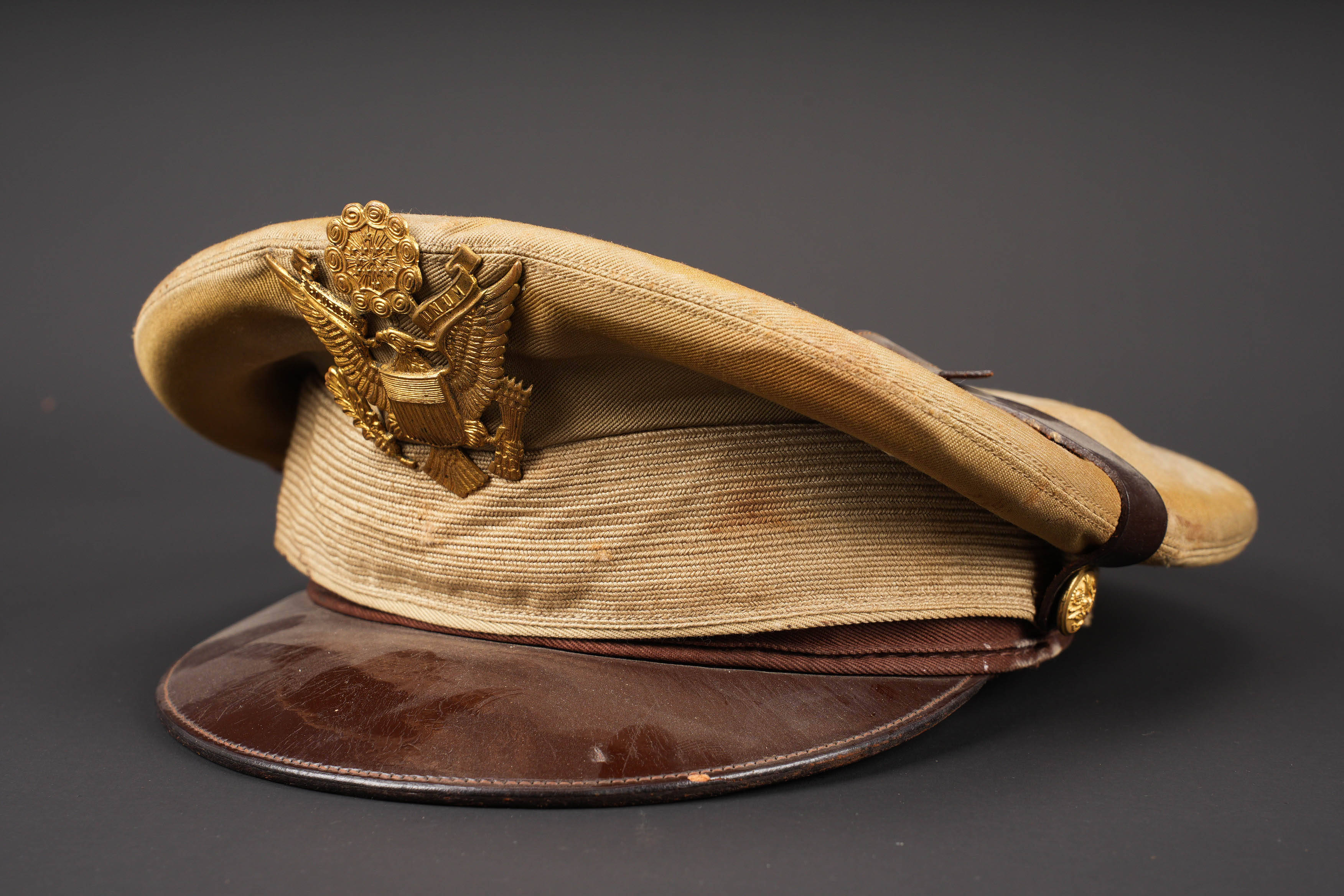 Casquette officier US. US officer's cap. — photo 1