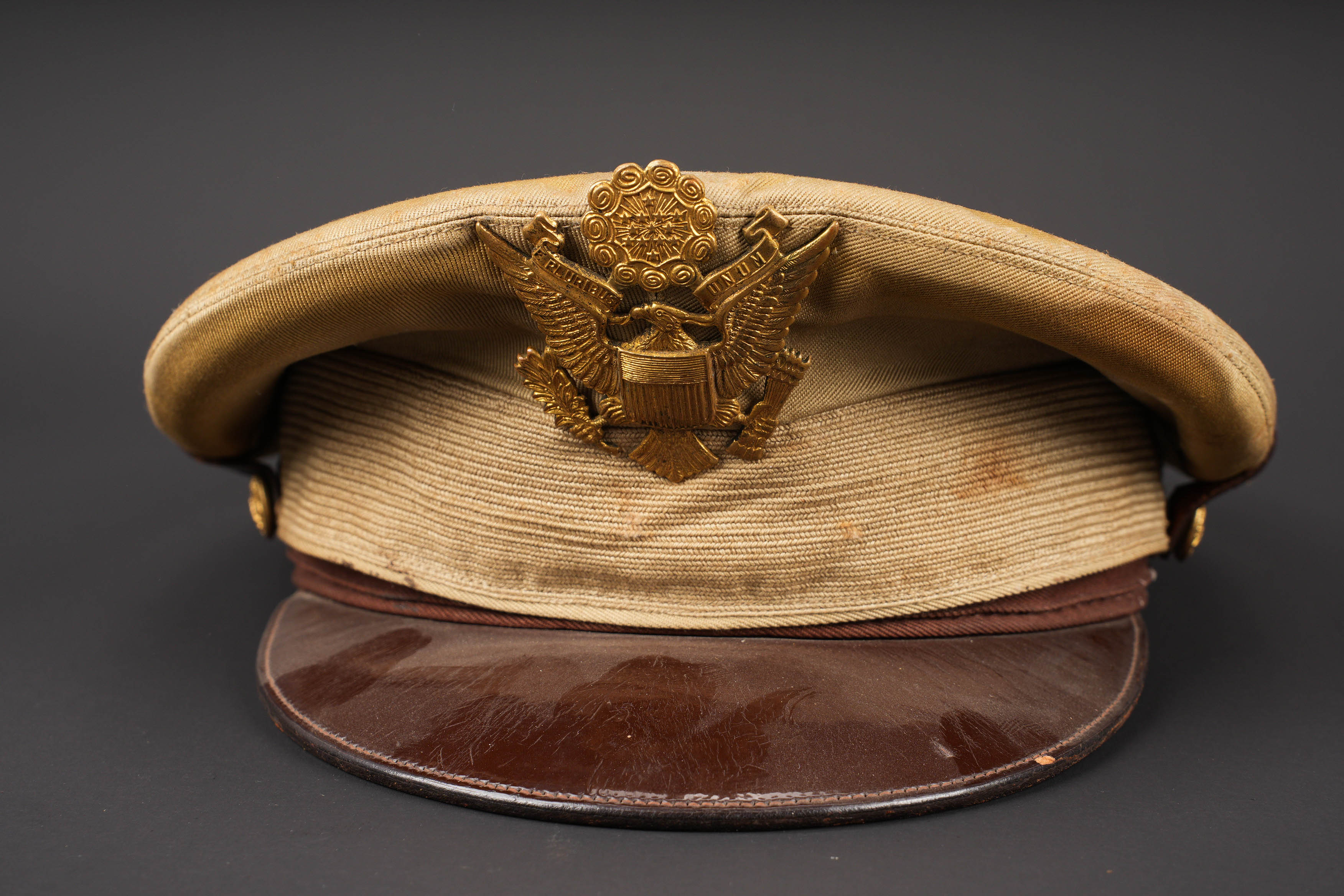 Casquette officier US. US officer's cap. — photo 2