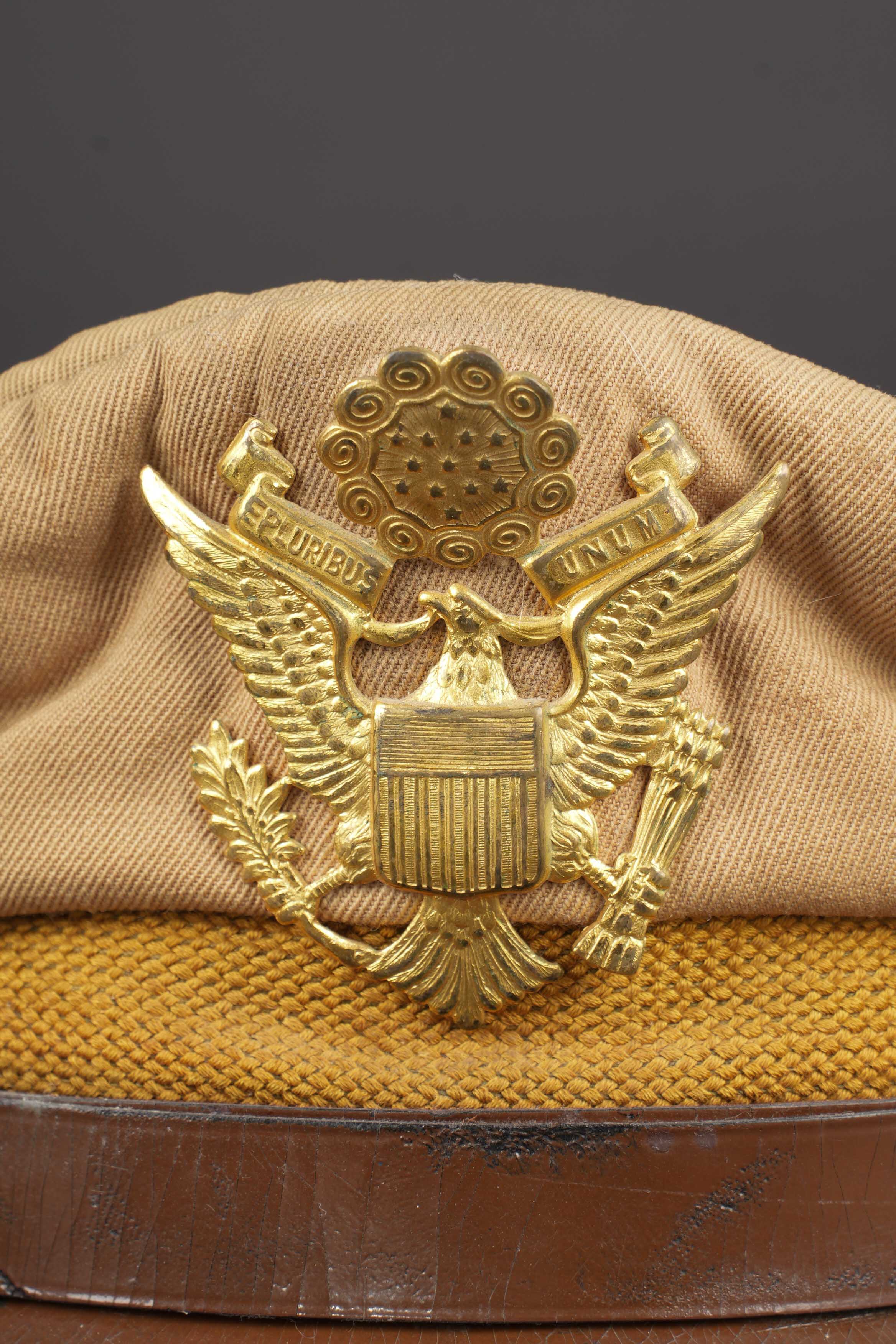Casquette d'officier US. US officer's cap. — photo 3