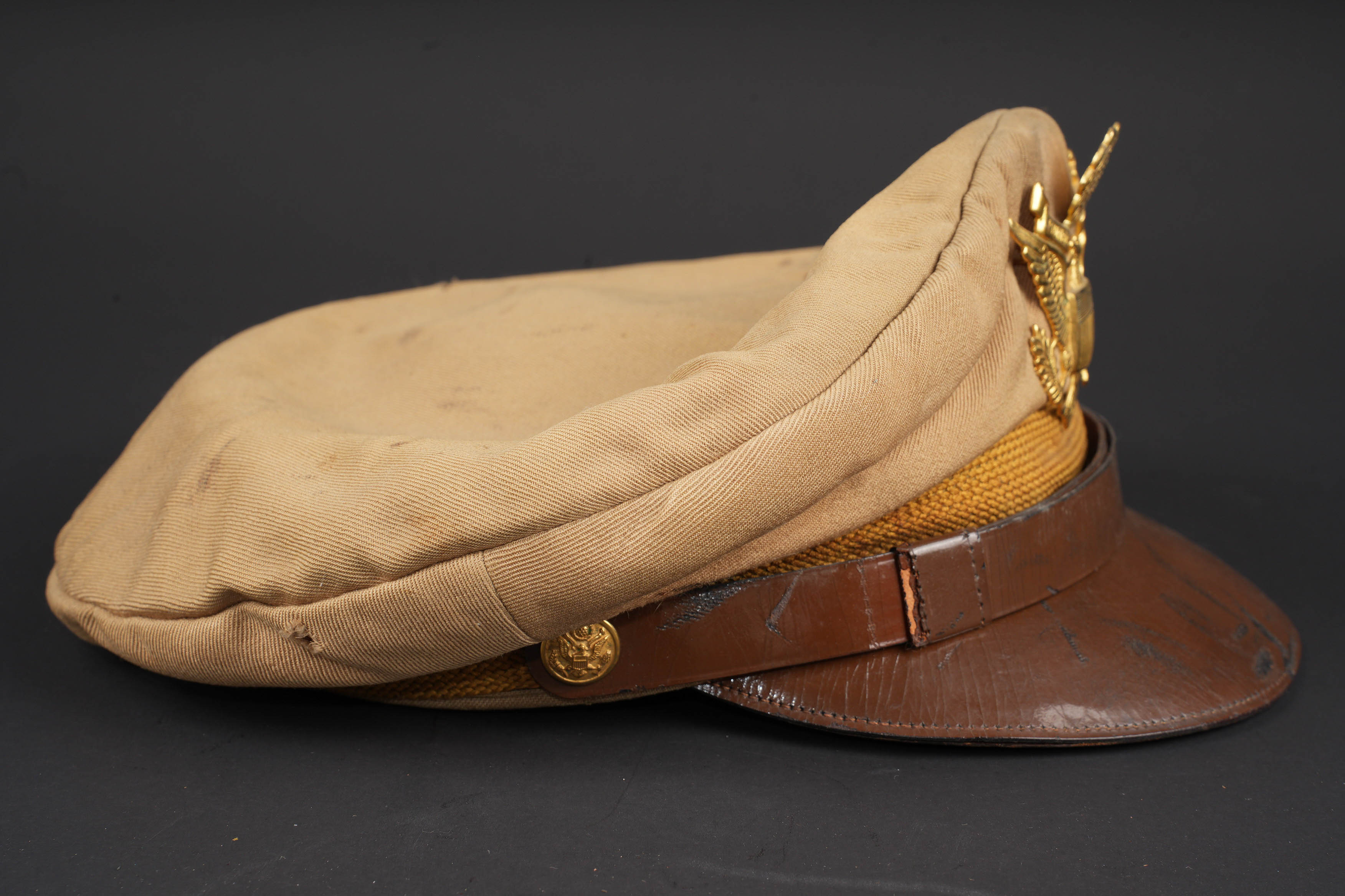 Casquette d'officier US. US officer's cap. — photo 4