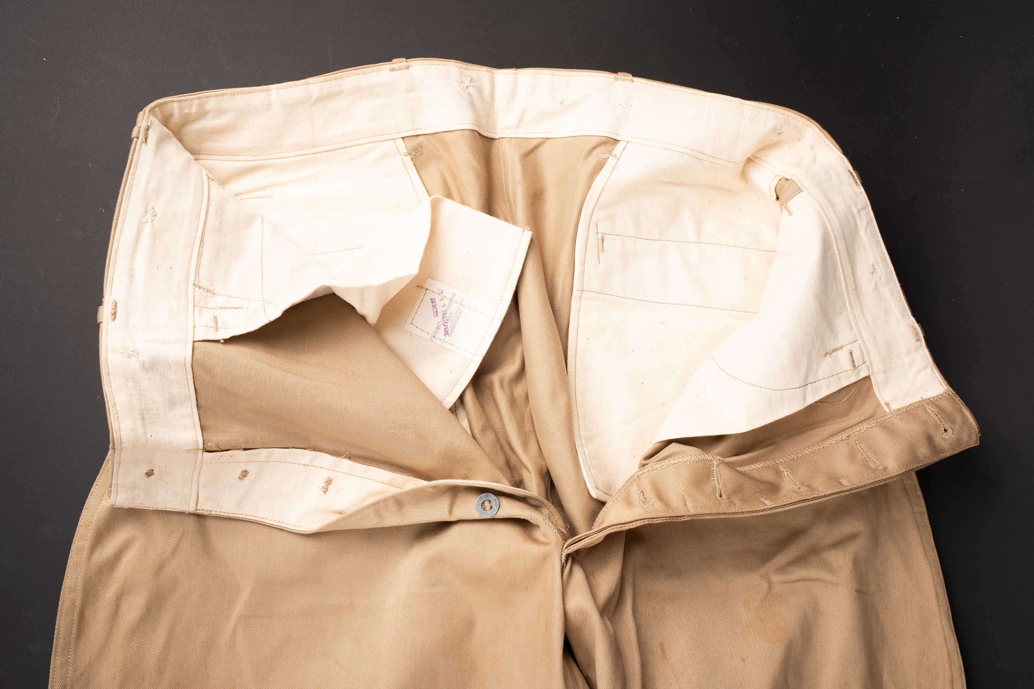 Pantalon culotte de cheval d'officier US. US officer’s breeches — photo 7