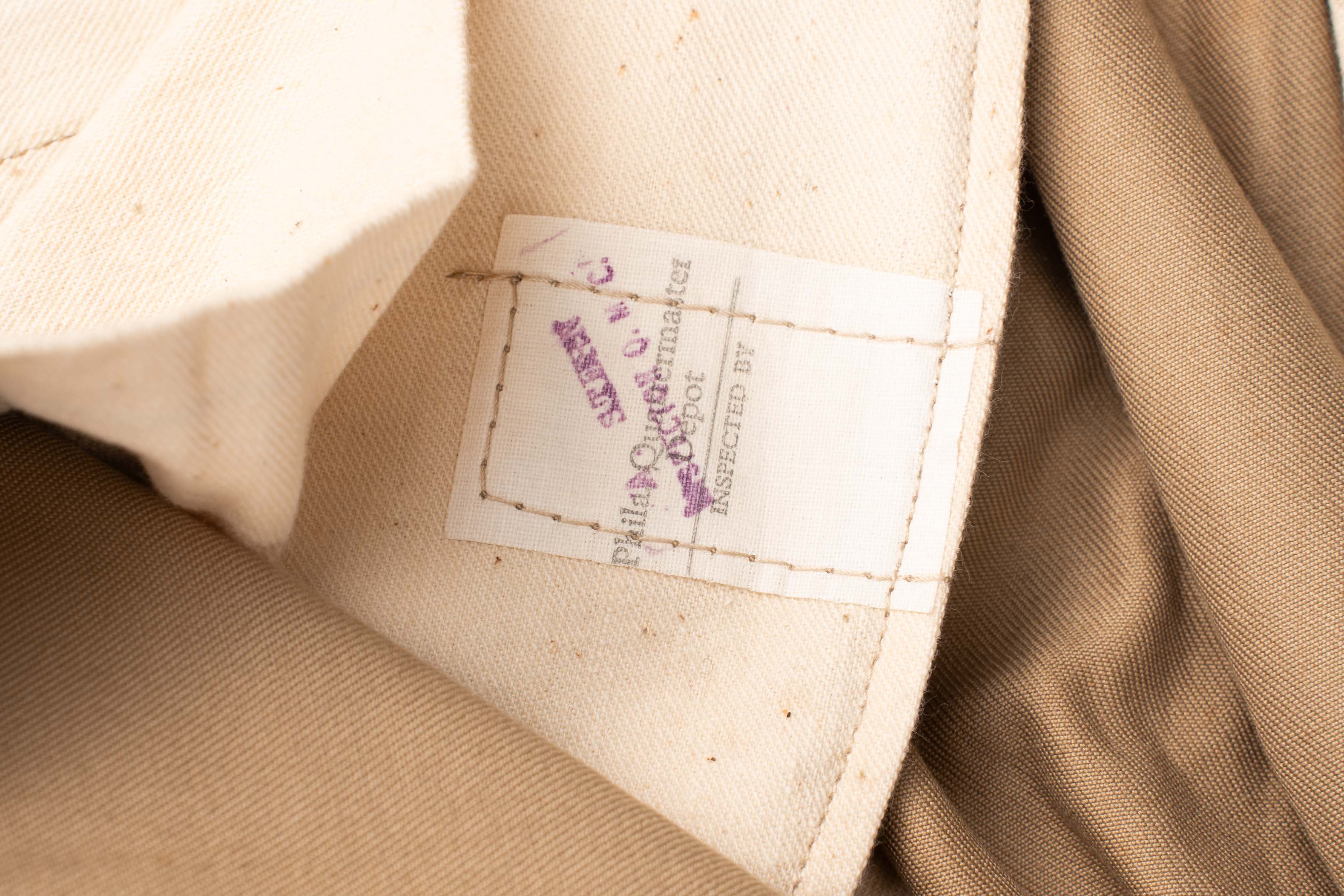 Pantalon culotte de cheval d'officier US. US officer’s breeches — photo 8