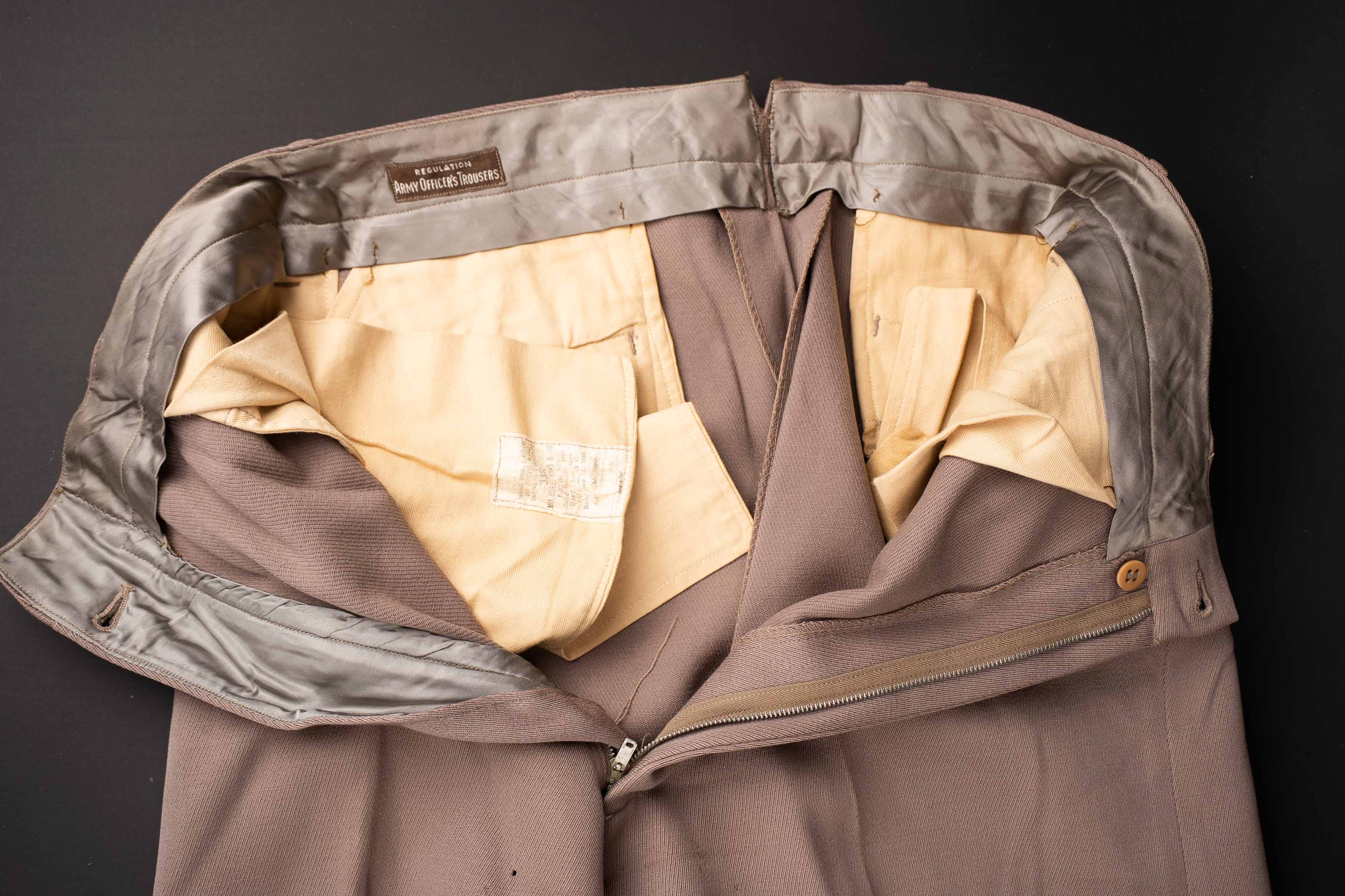 Pantalon Pink d'officier US. US army officer trousers. — photo 6
