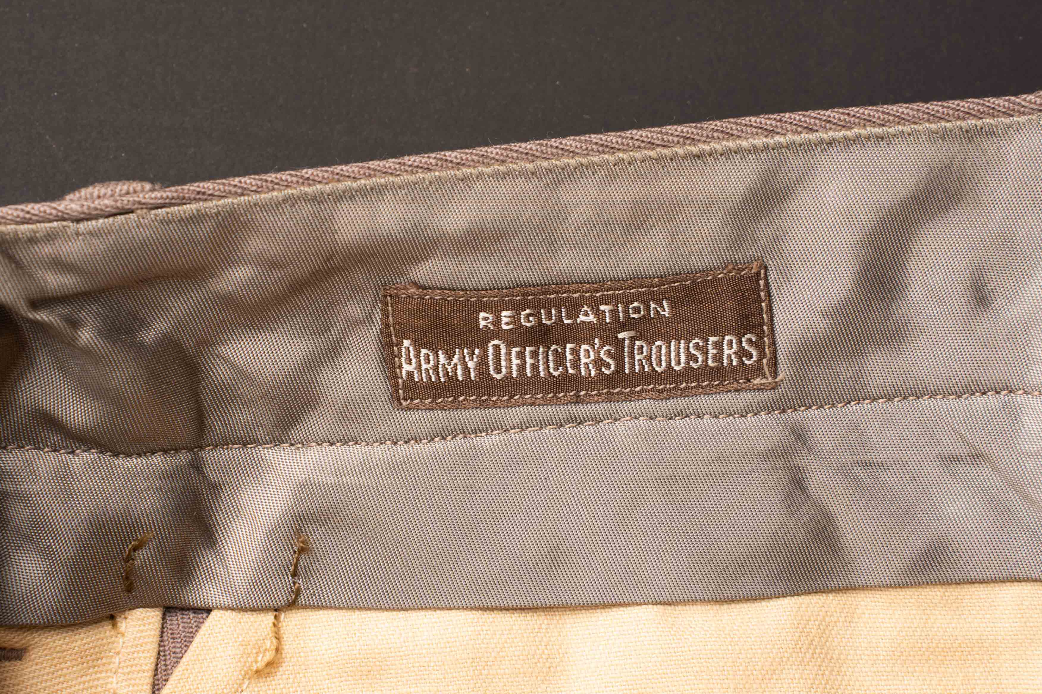 Pantalon Pink d'officier US. US army officer trousers. — photo 8