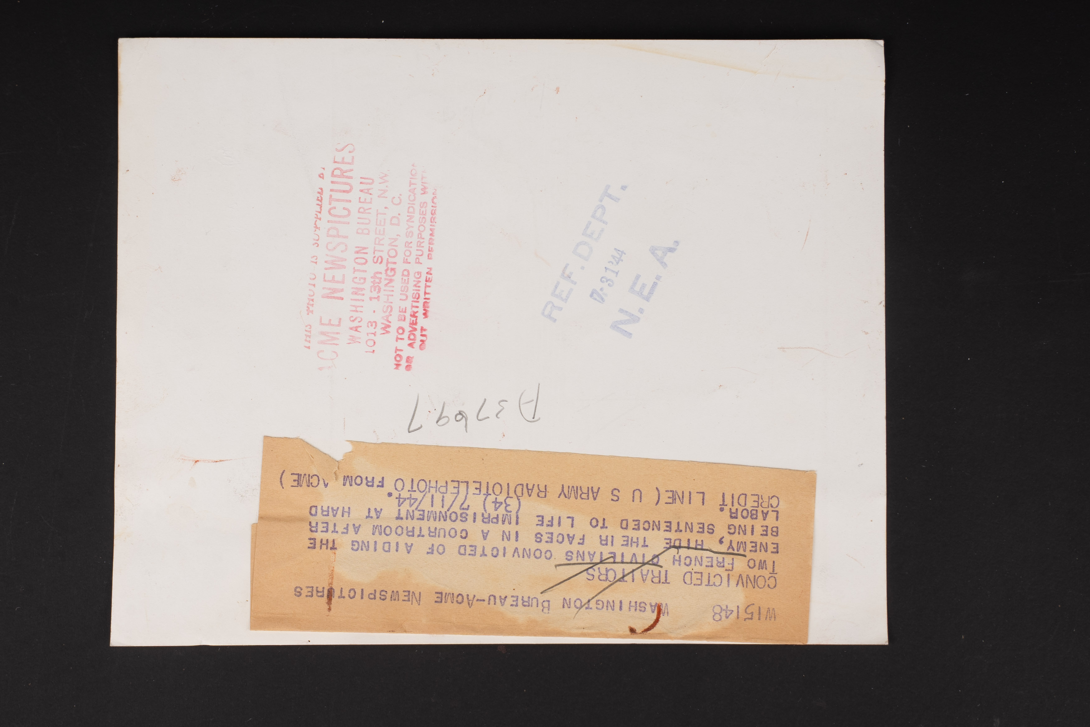 Photo de presse US. US press photograph. — photo 2