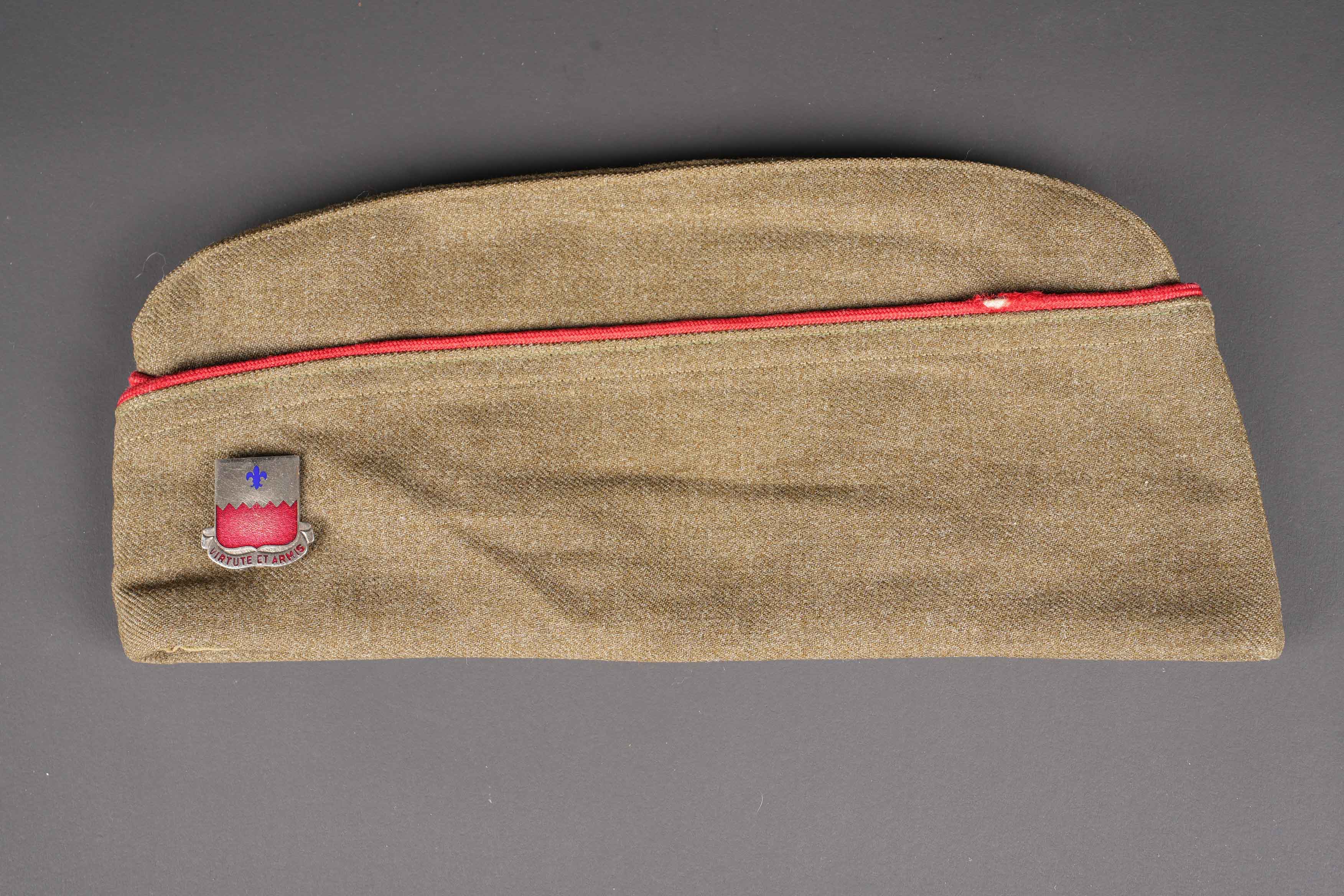 Calot de l'artillerie US. US Artillery garrison cap. — photo 2