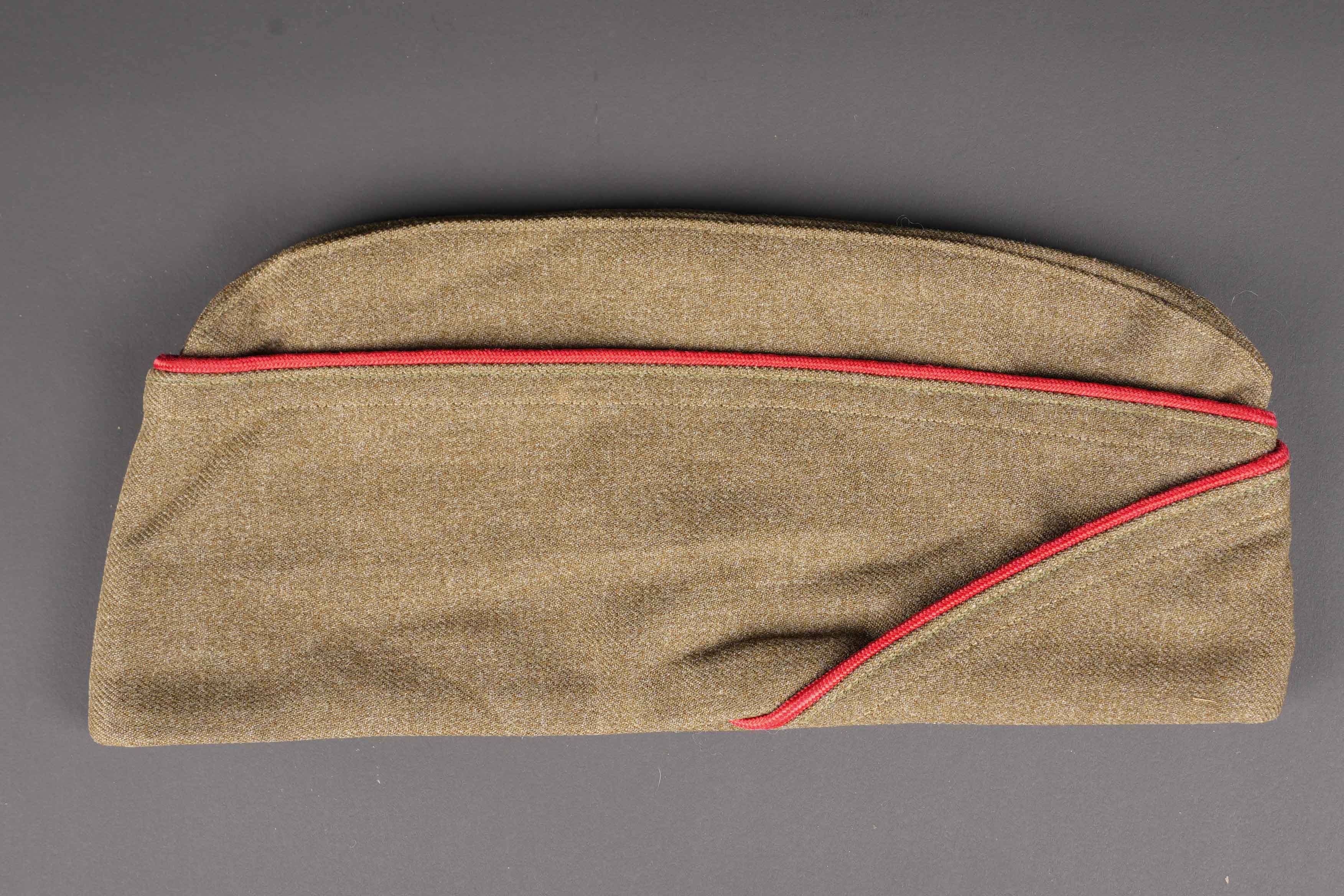 Calot de l'artillerie US. US Artillery garrison cap. — photo 4