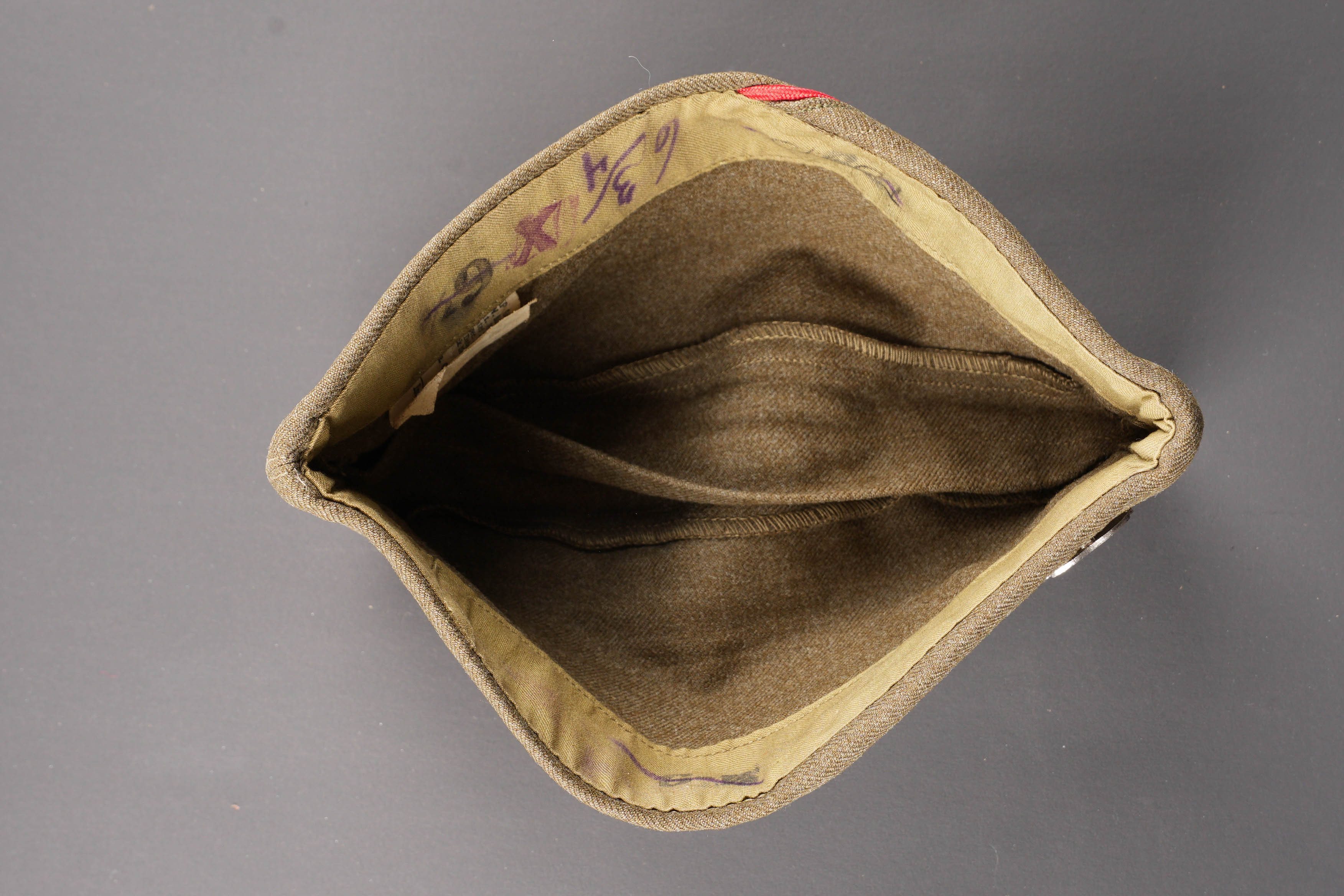Calot de l'artillerie US. US Artillery garrison cap. — photo 5