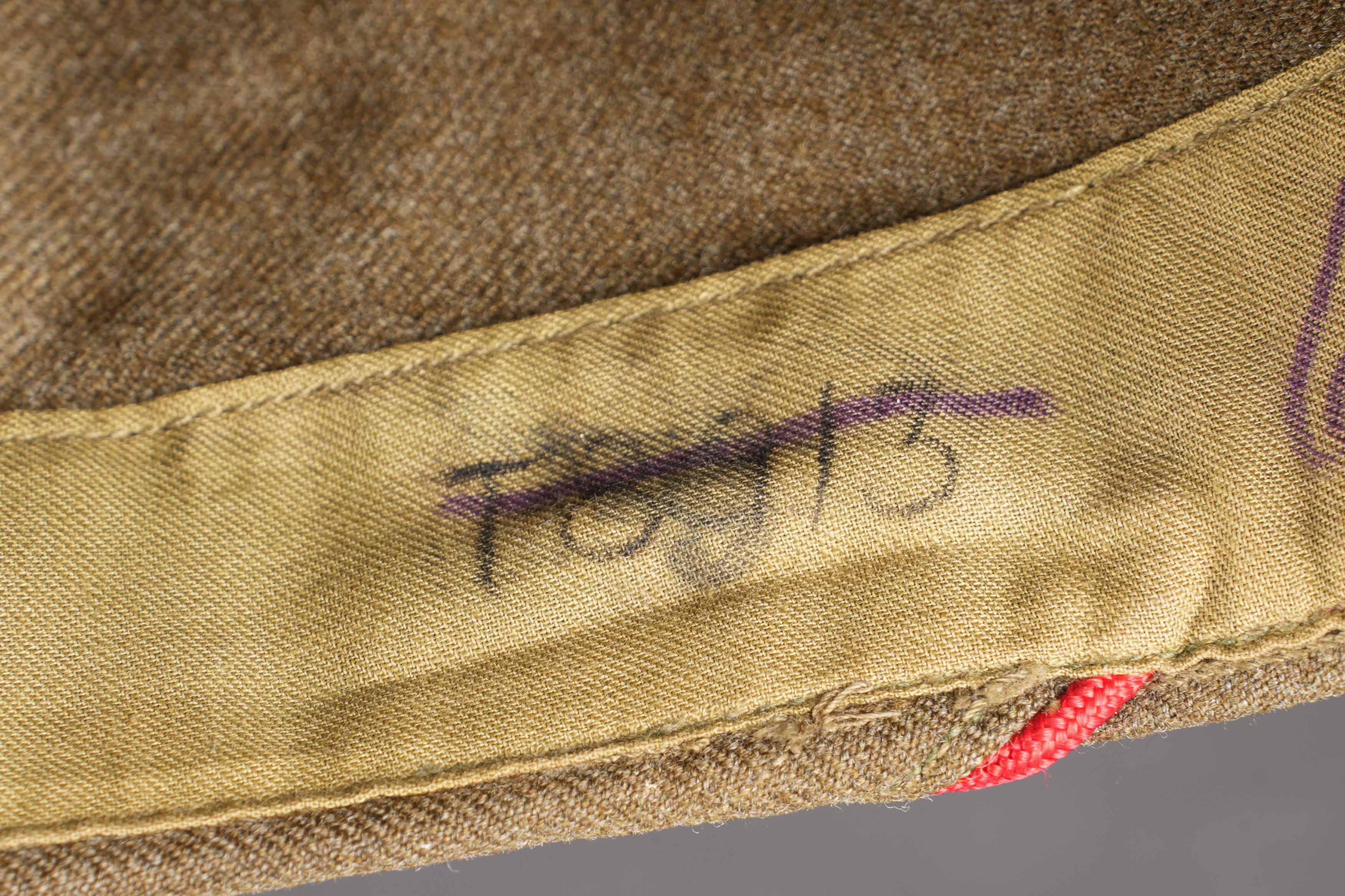 Calot de l'artillerie US. US Artillery garrison cap. — photo 8