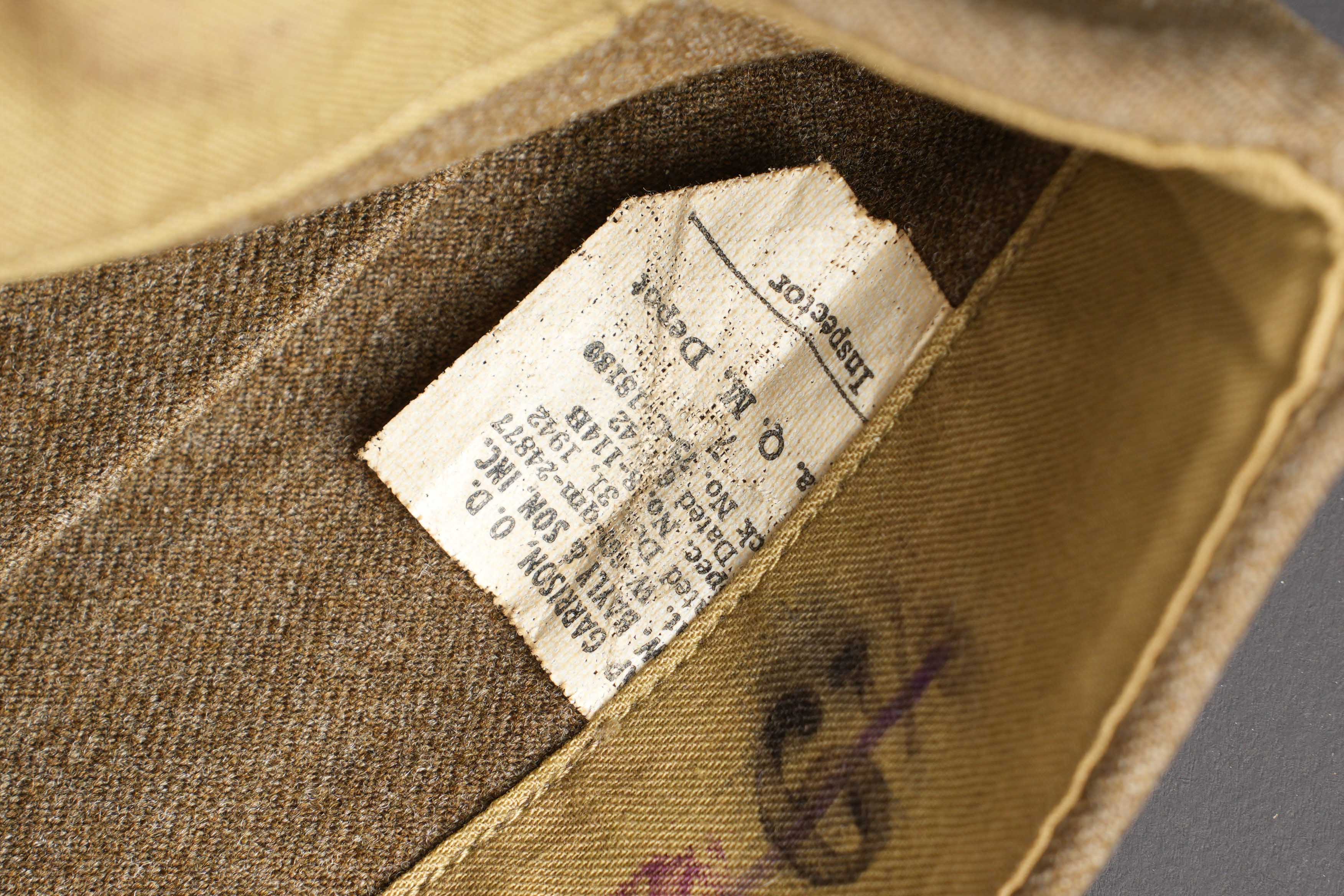 Calot de l'artillerie US. US Artillery garrison cap. — photo 9