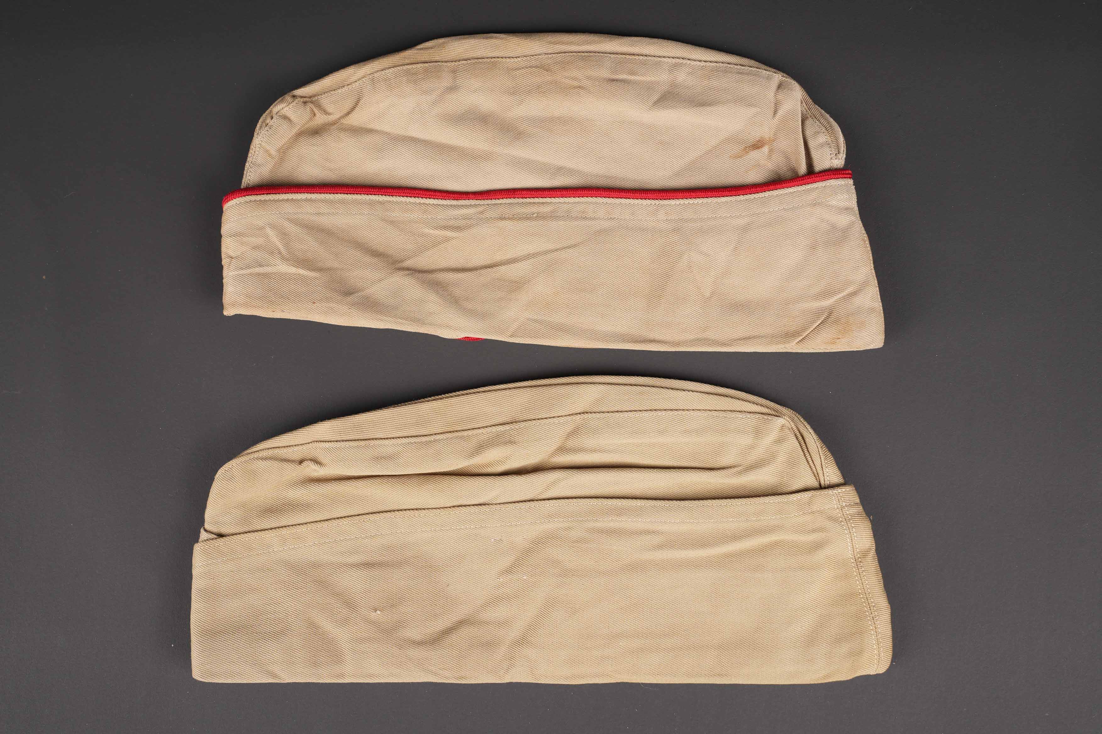 Calots de l'artillerie US. US Army artillery garrison cap. — photo 4