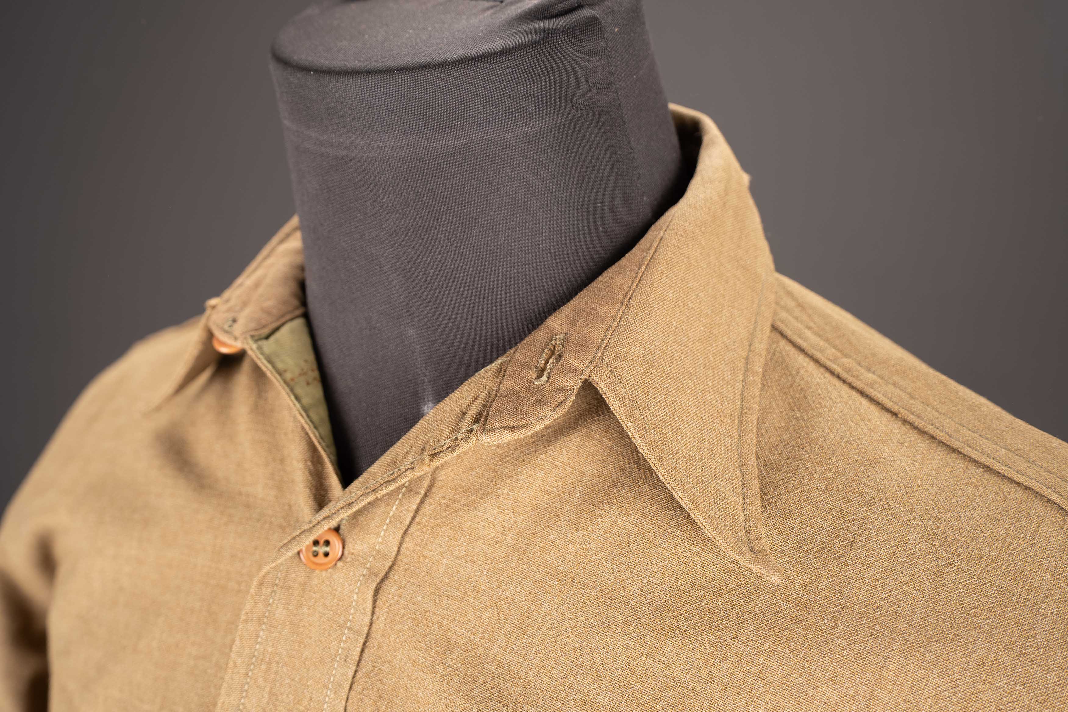 Chemise moutarde. US Army shirt. — photo 2