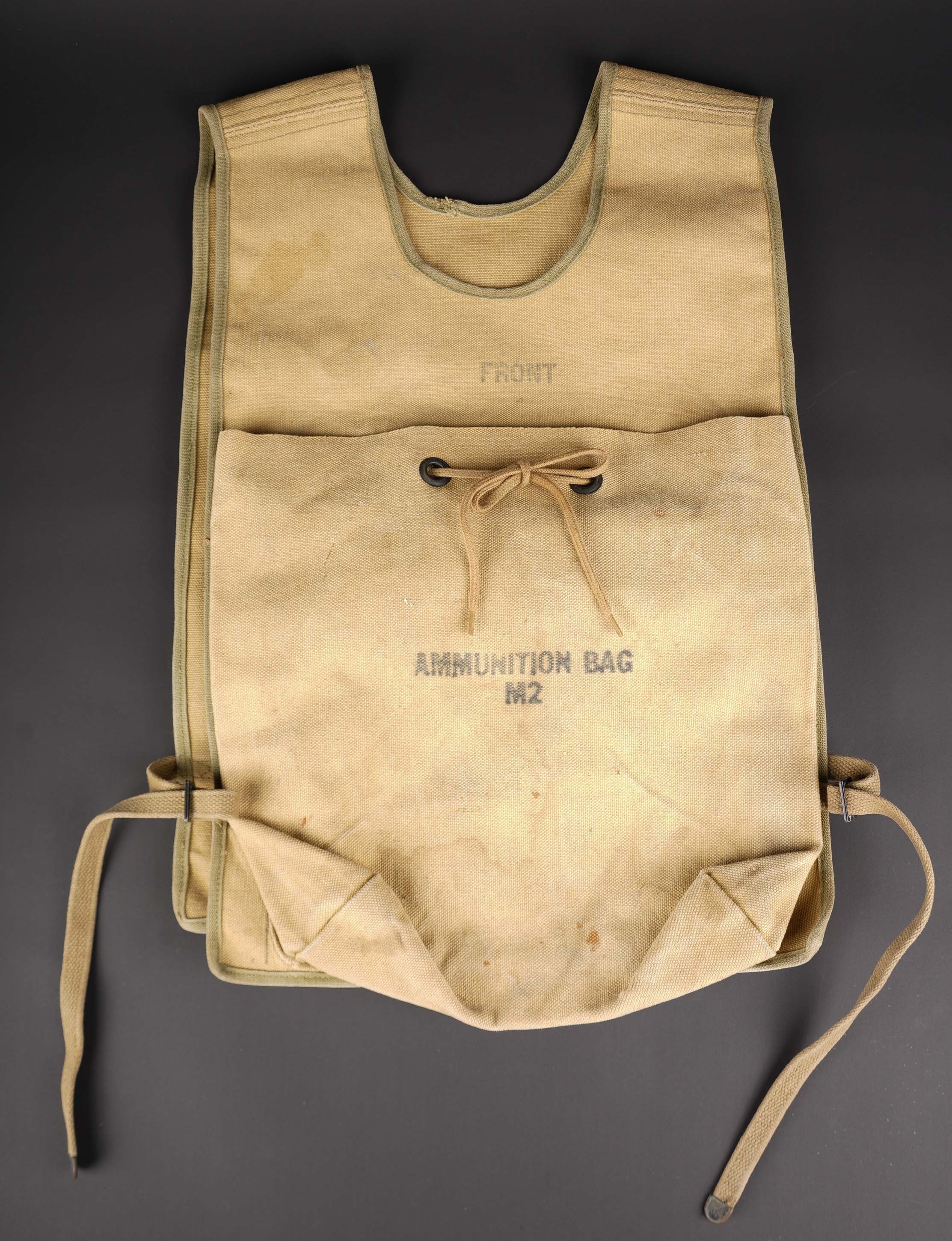 Chasuble Ammunition Bag M2. US M2 ammunition bag vest — photo 1